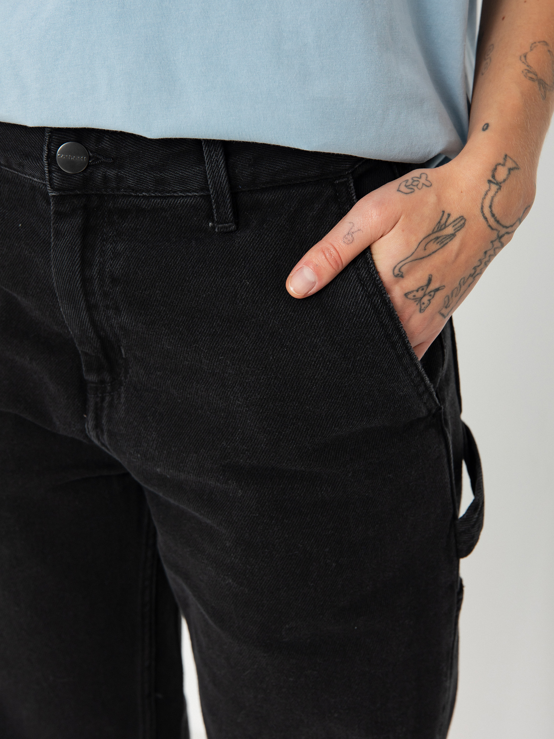 Pantaloni Carhartt WIP Pierce Wmn (black)