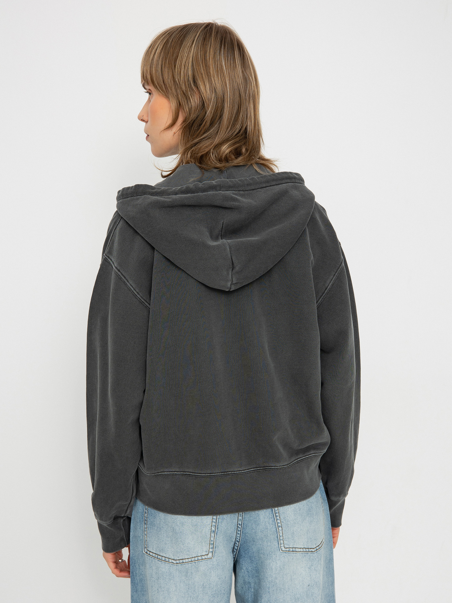 Hanorac cu glugă Carhartt WIP Nelson ZHD Wmn (graphite)