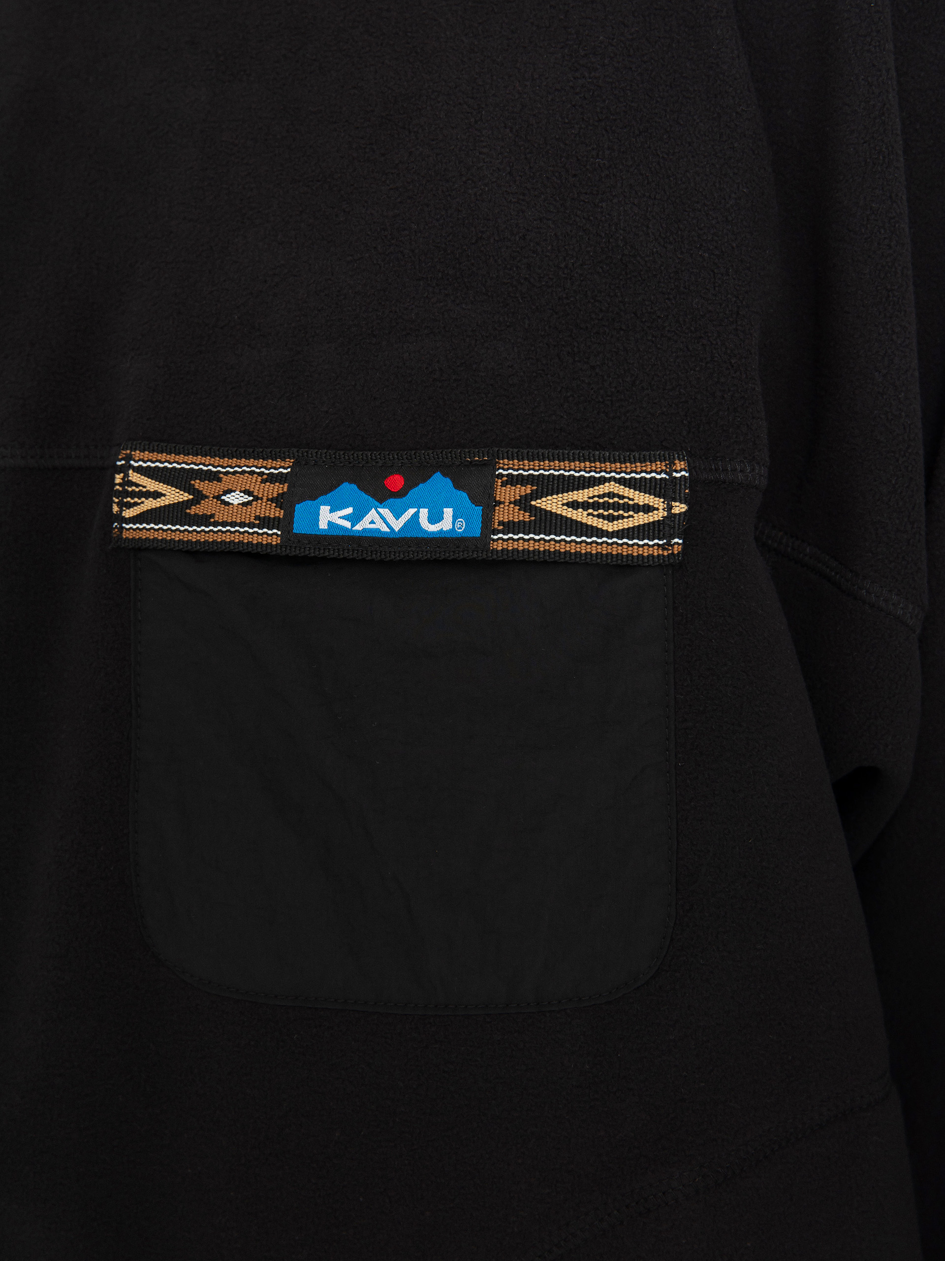 Pentru bărbați Hanorac din fleece Kavu Kelowna (black)