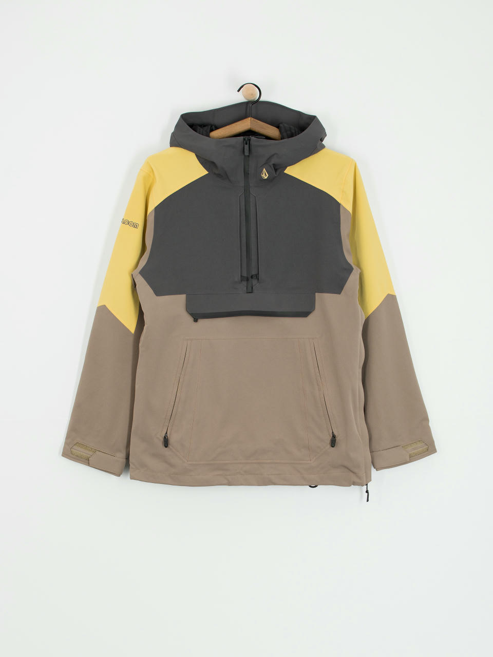 Pentru bărbați Geacă de snowboard Volcom Brighton Pullover (chestnut brown)