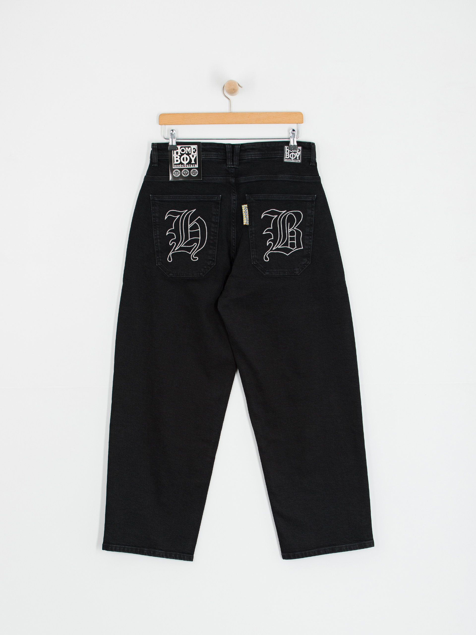 Pantaloni Homeboy X Tra Monster Gothic Denim (washed black)