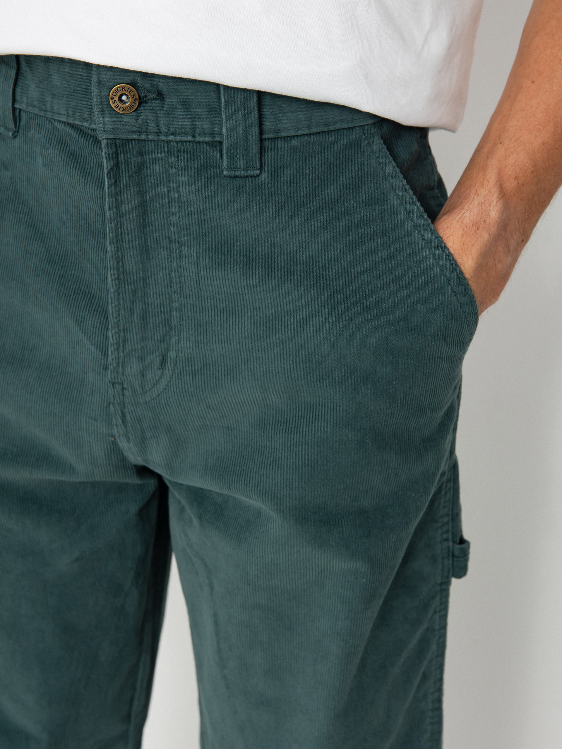 Pantaloni Dickies Corduroy Carpenter (lincoln green)