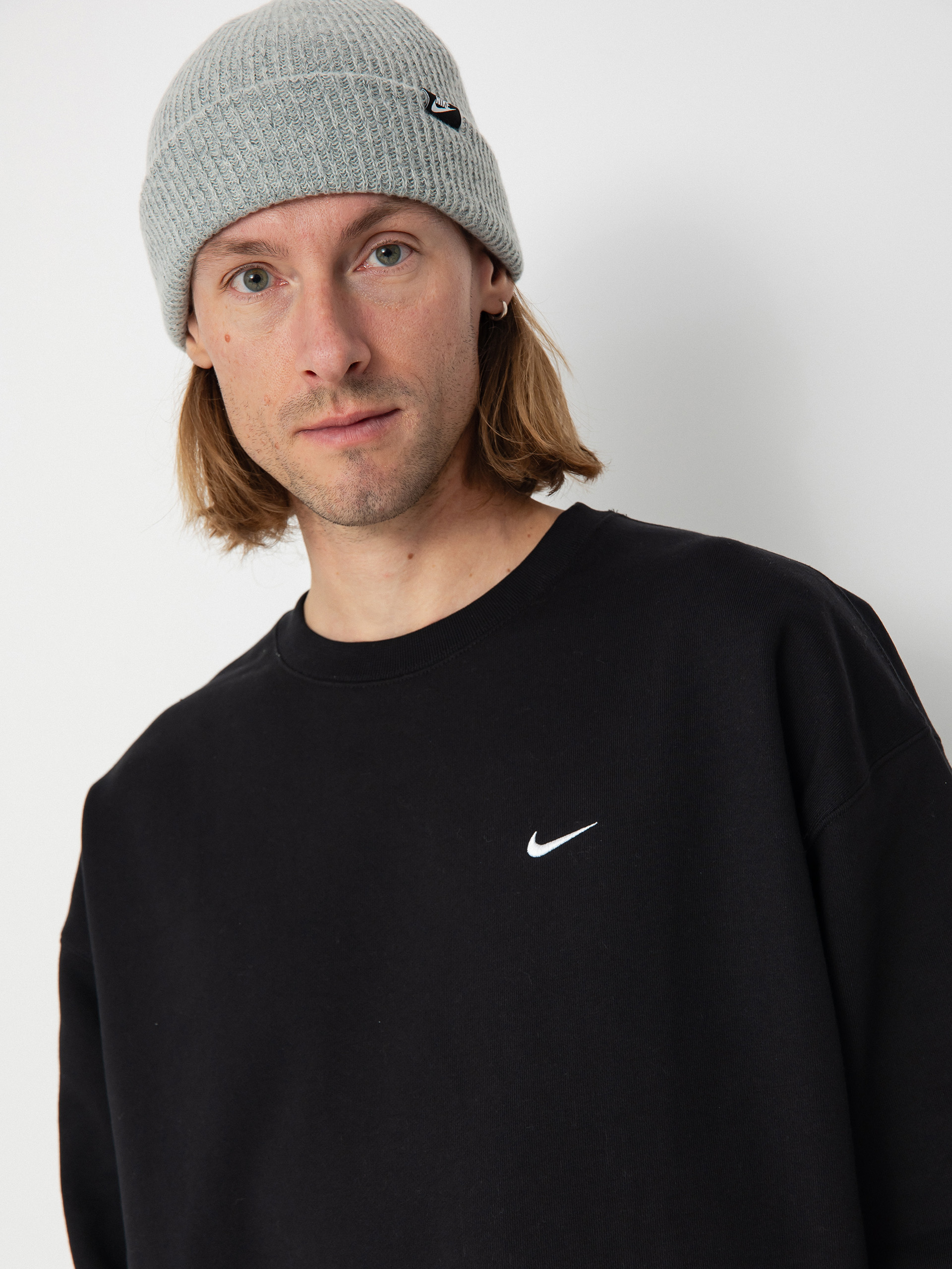 Hanorac Nike SB Solo Swoosh (black/white)