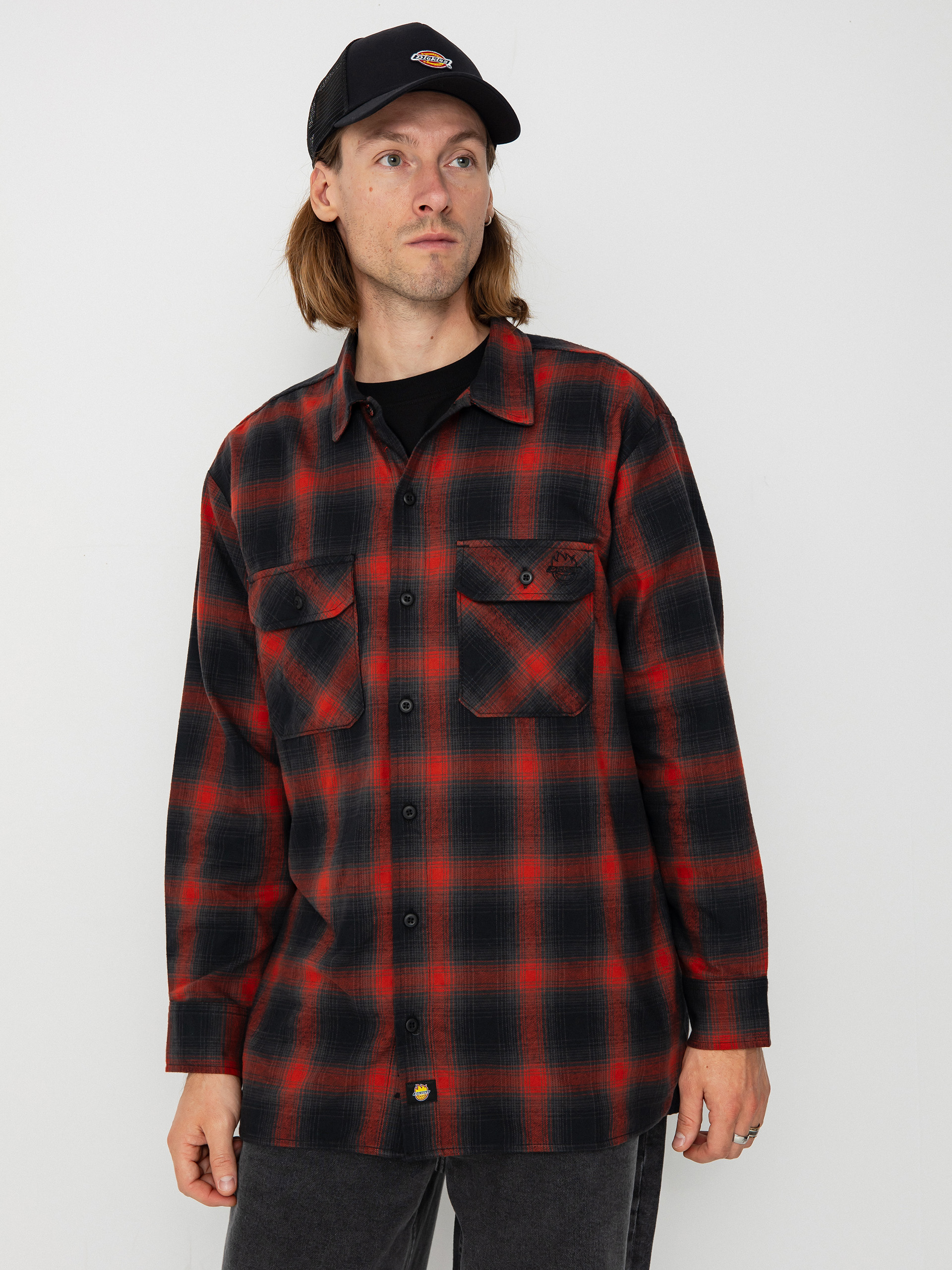 Cămașă Dickies X Spitfire Flannel (red ochre)