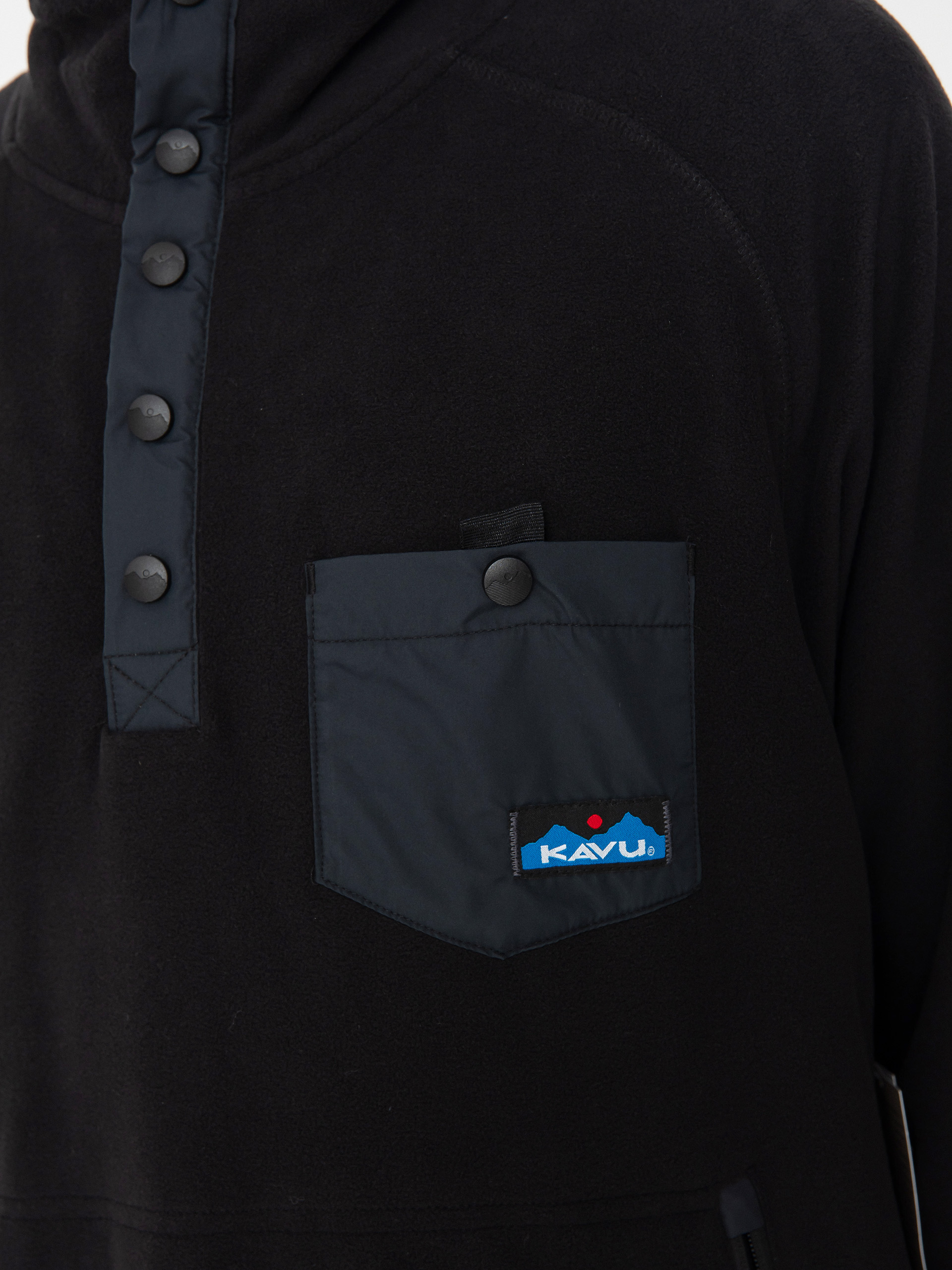 Pentru bărbați Hanorac din fleece Kavu Teannaway (black)