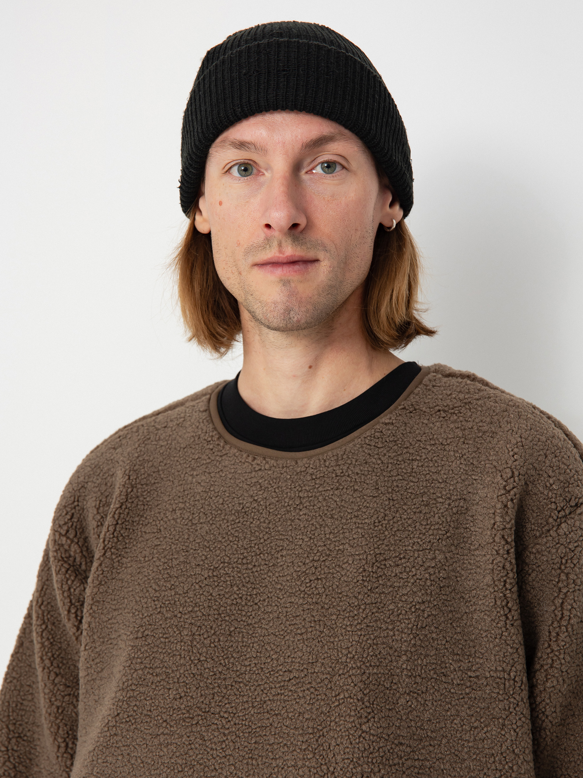 Pentru bărbați Hanorac din fleece Kavu Port Pullover (walnut)