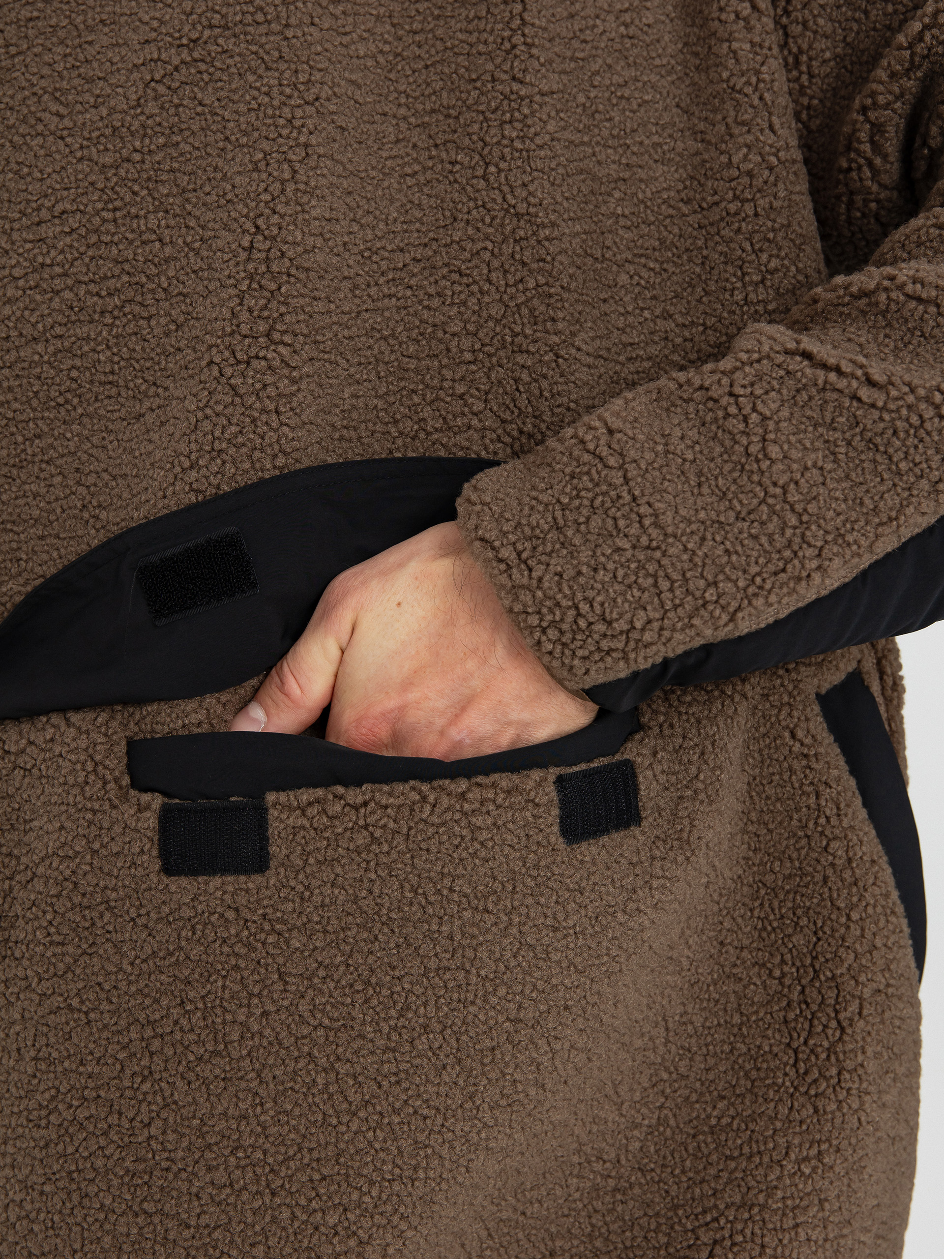 Pentru bărbați Hanorac din fleece Kavu Port Pullover (walnut)