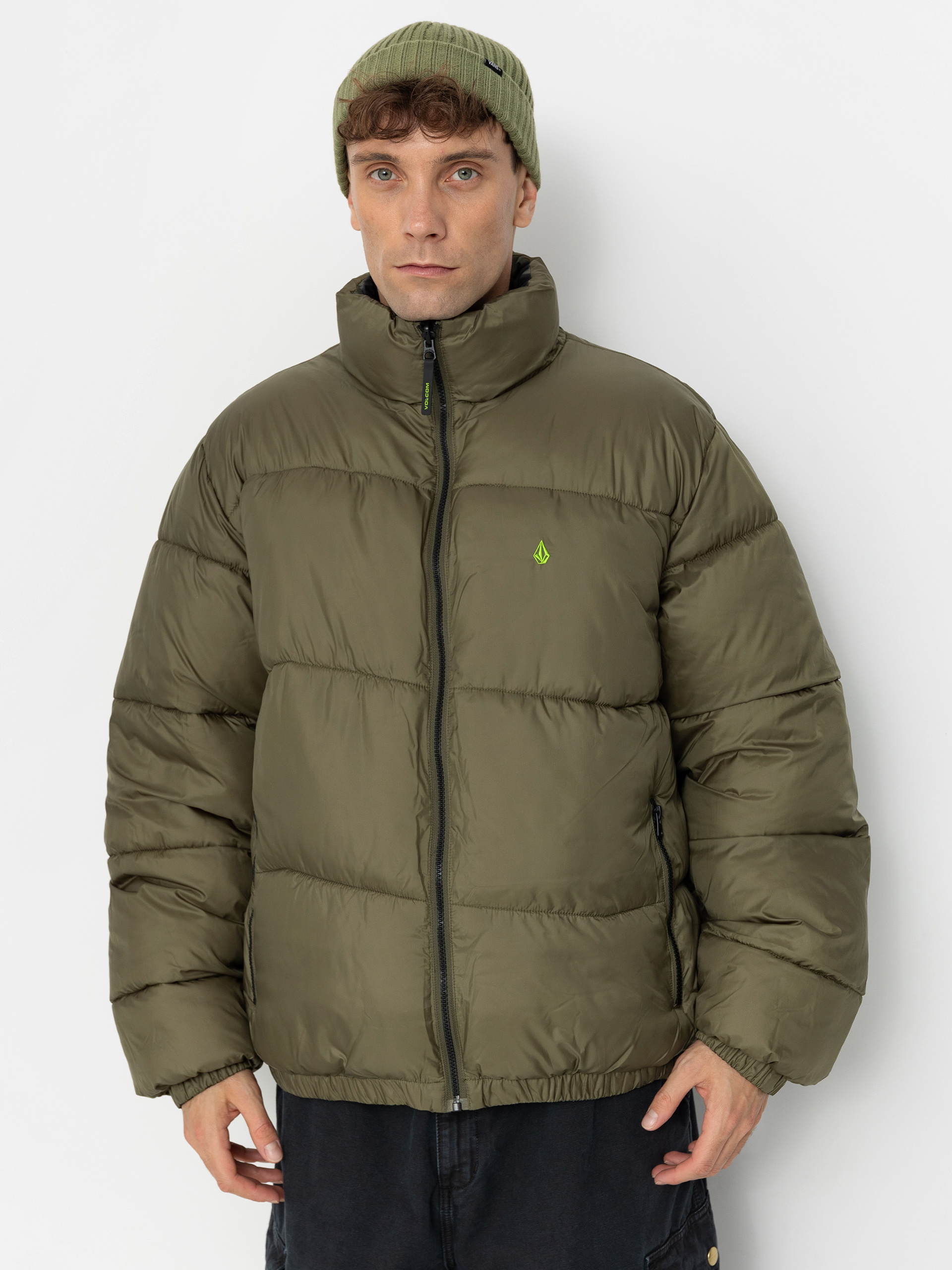 Geacă Volcom Fa Zephyr Wallstone (wintermoss)