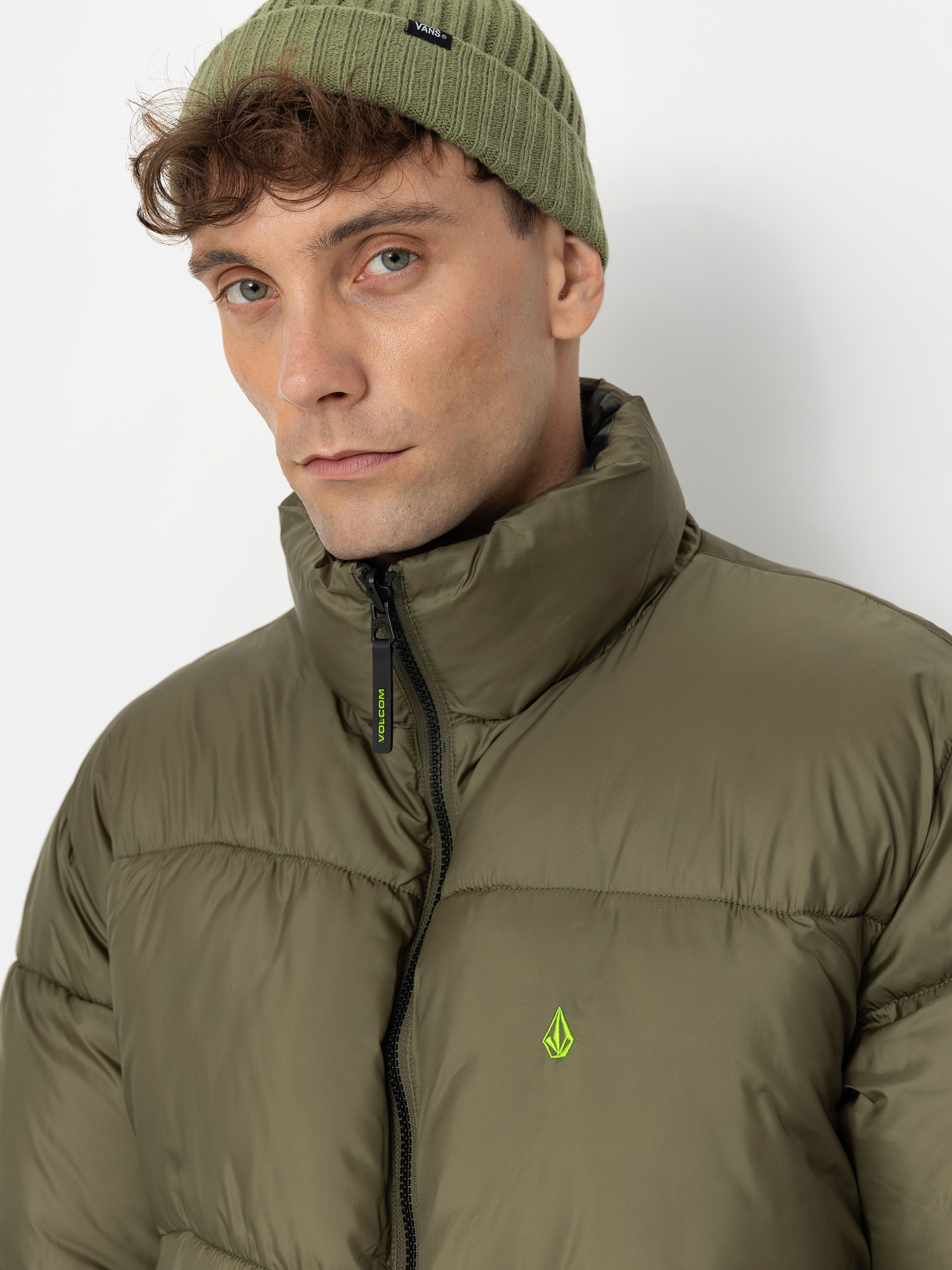 Geacă Volcom Fa Zephyr Wallstone (wintermoss)