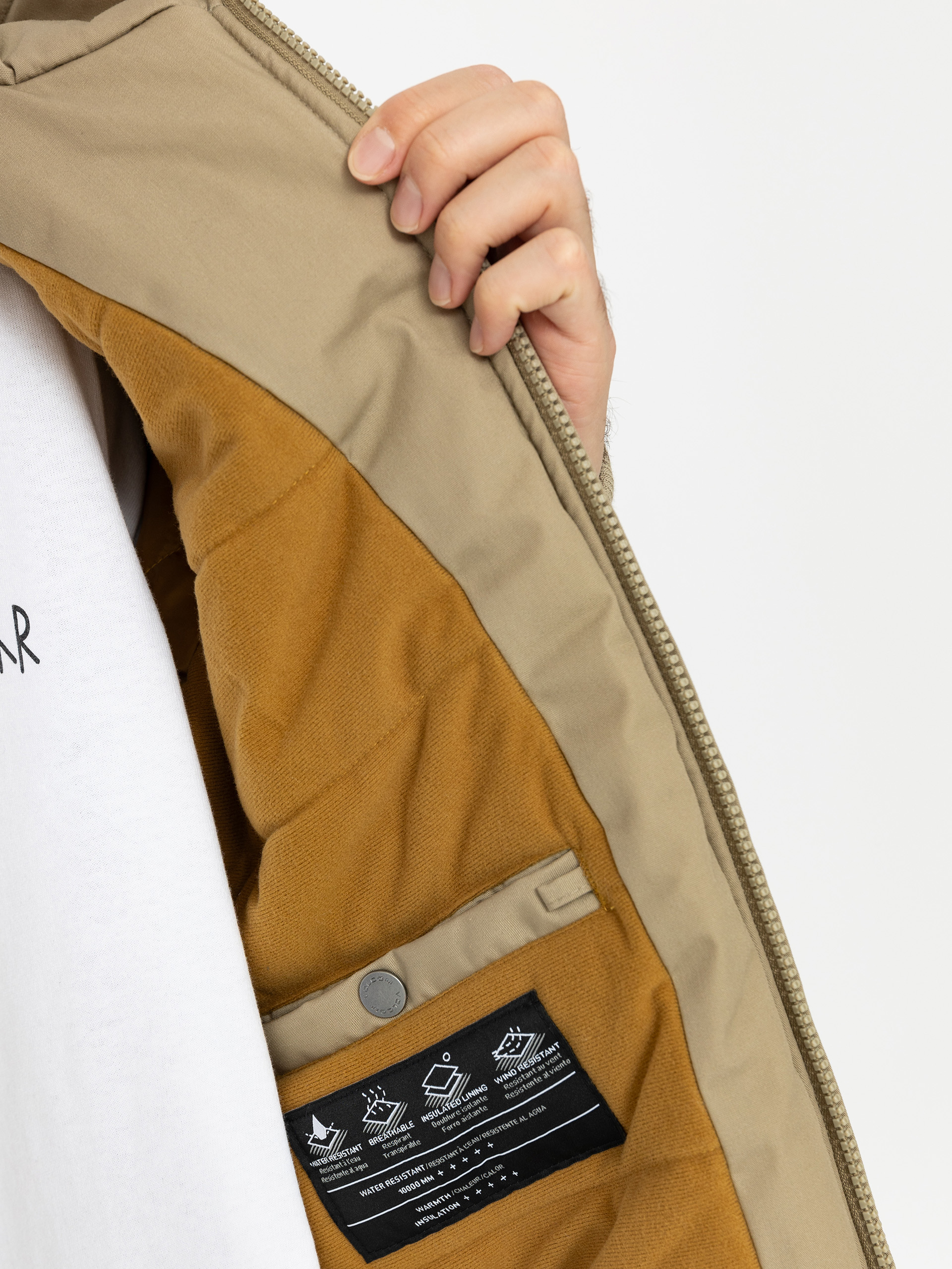 Geacă Volcom Hernan 10K (khaki)