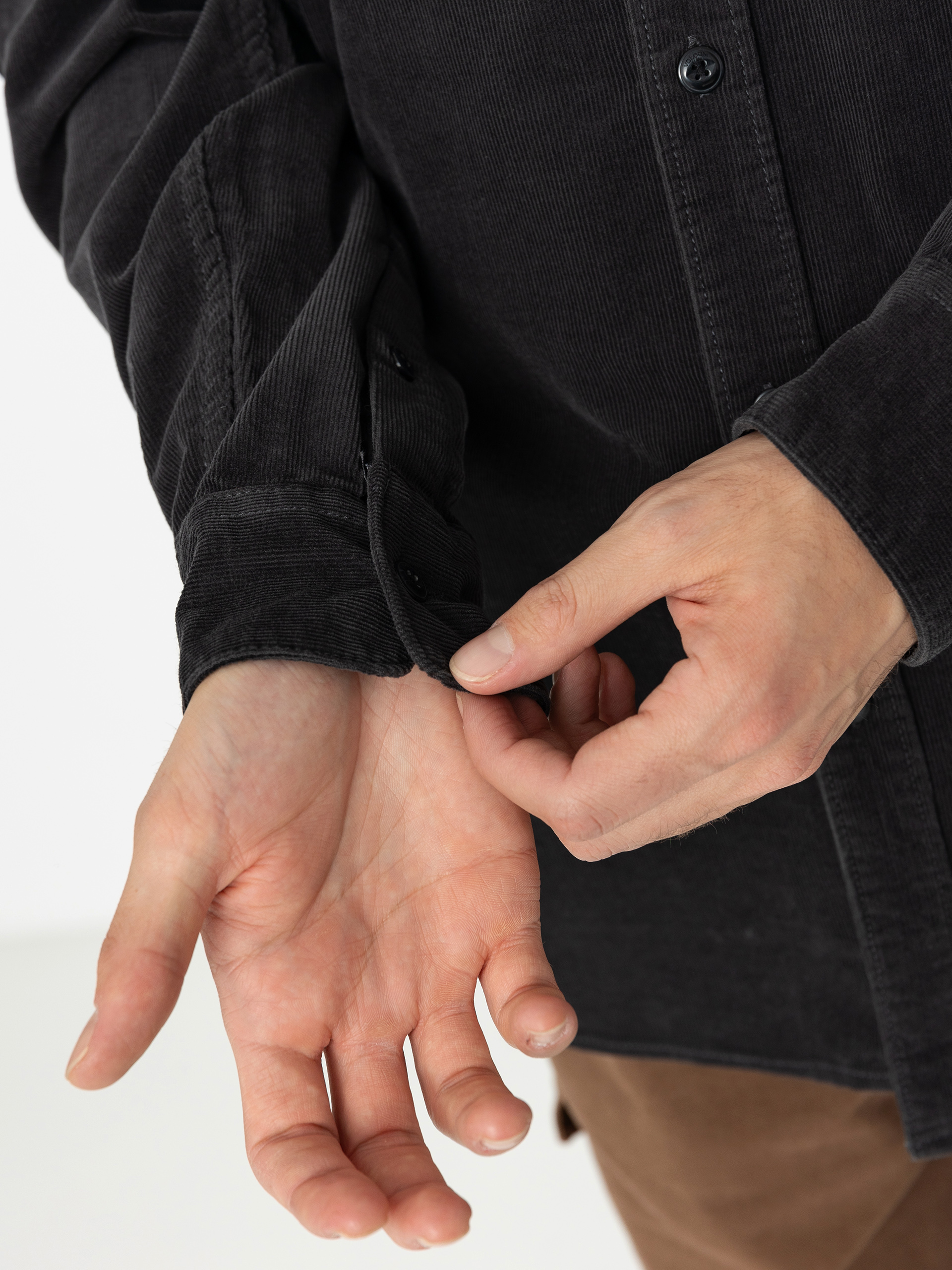 Cămașă Volcom Zander Ls (asphalt black)