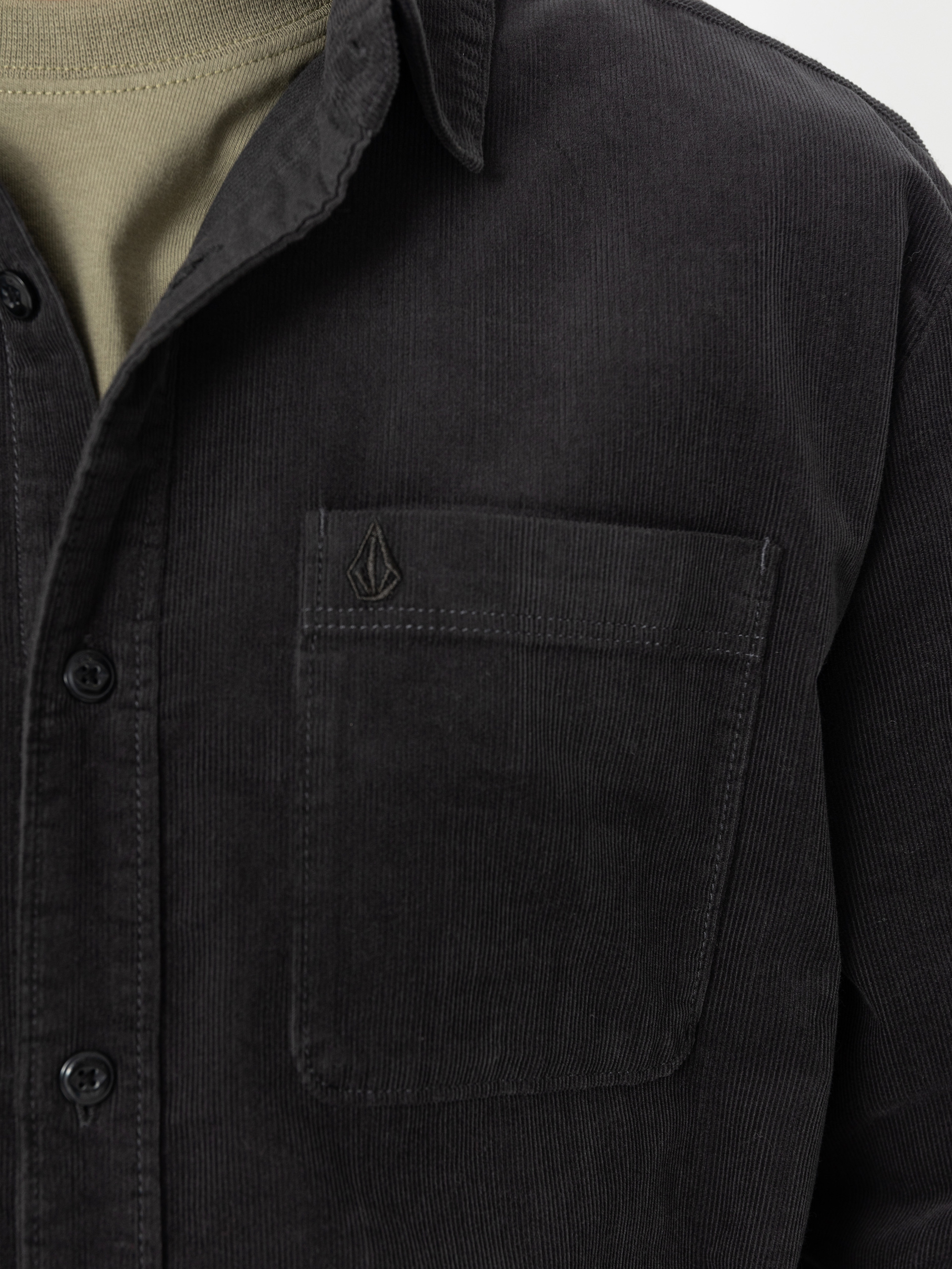 Cămașă Volcom Zander Ls (asphalt black)