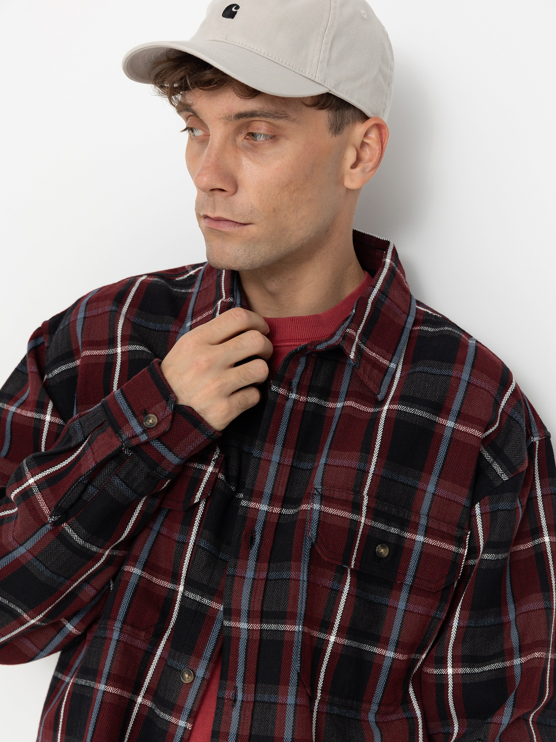 Cămașă Carhartt WIP Hobart (hobart check/black)