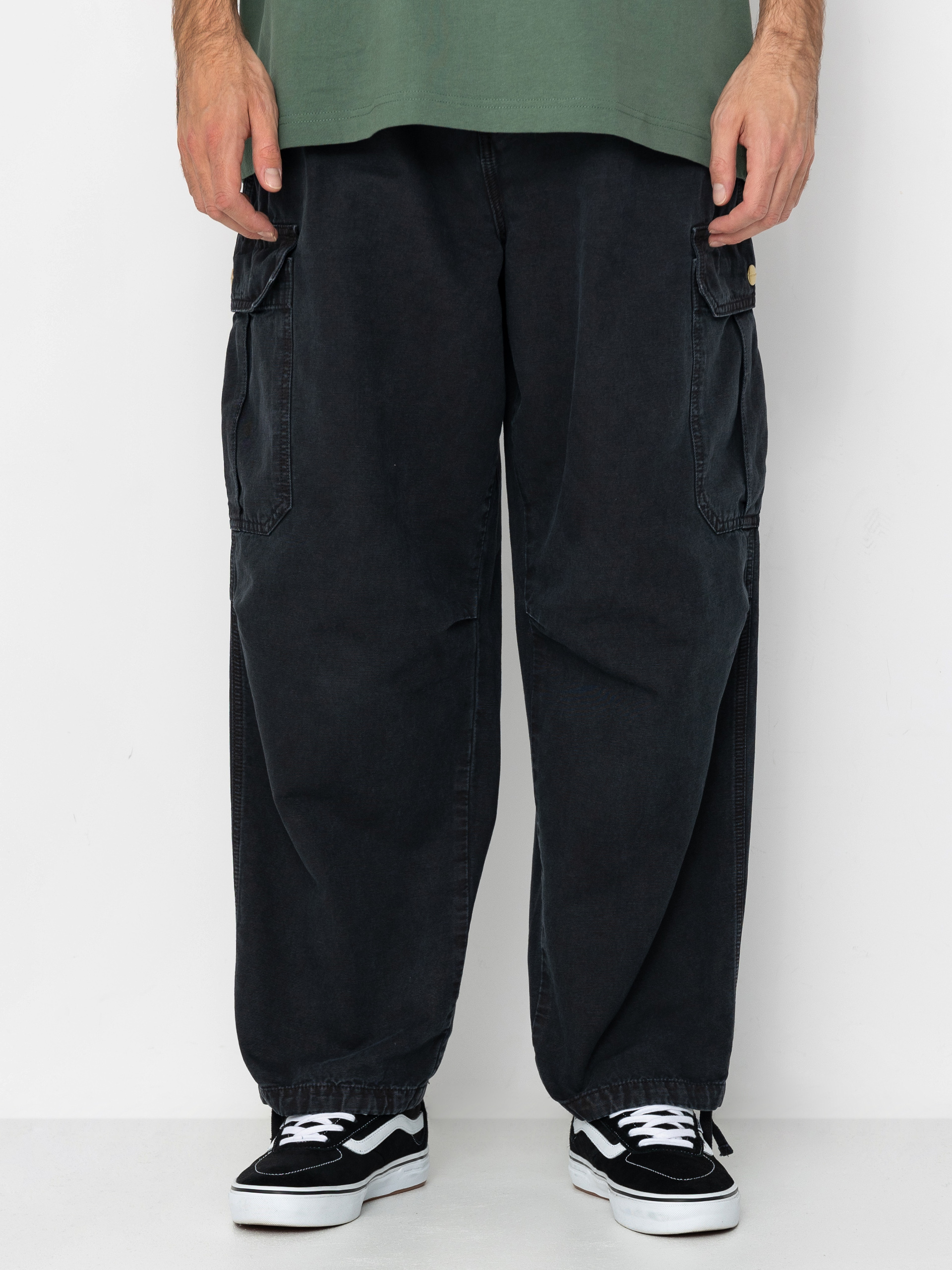 Pantaloni Carhartt WIP Stanton Cargo (black)