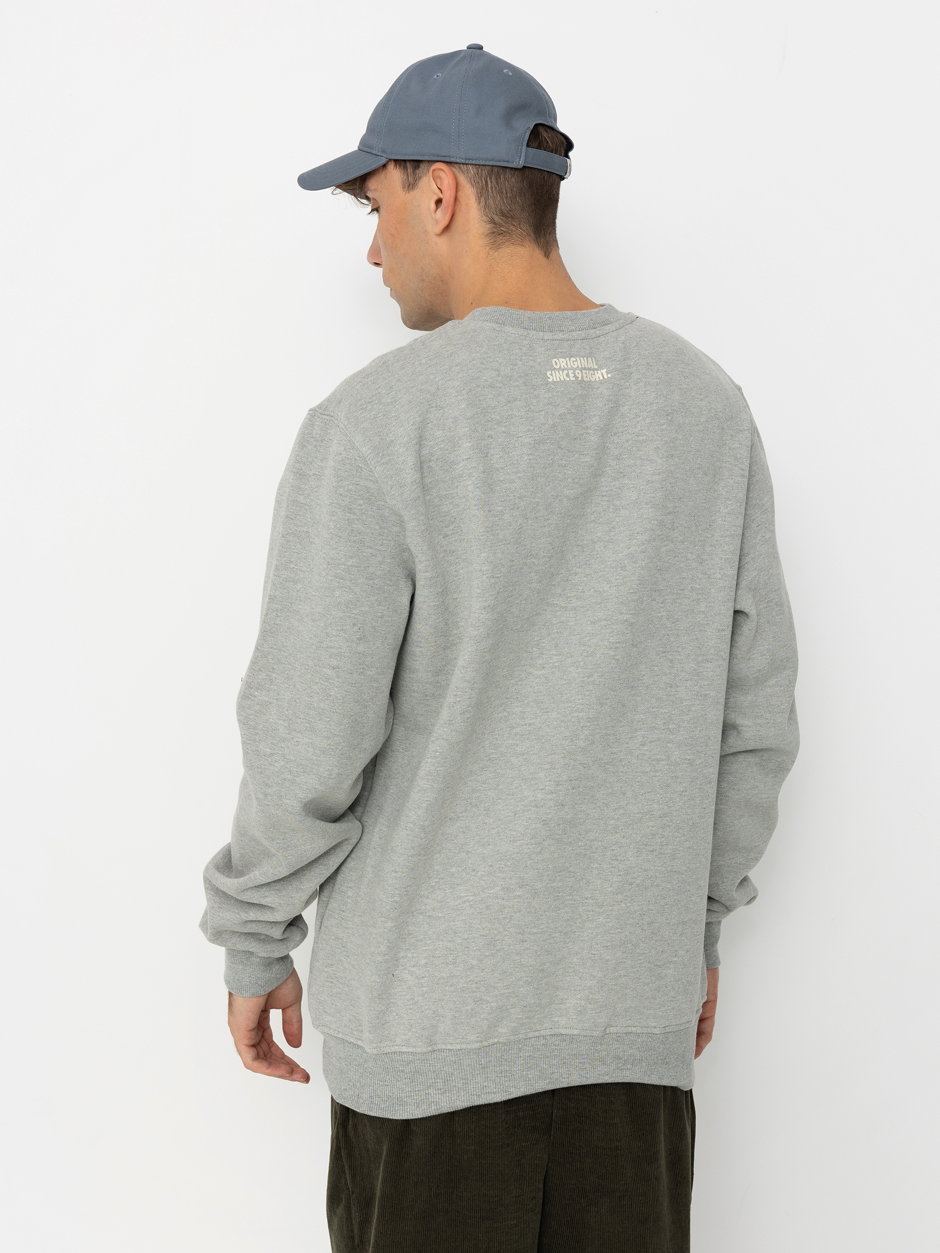 Hanorac MassDnm Patch Crew (lt heather grey)
