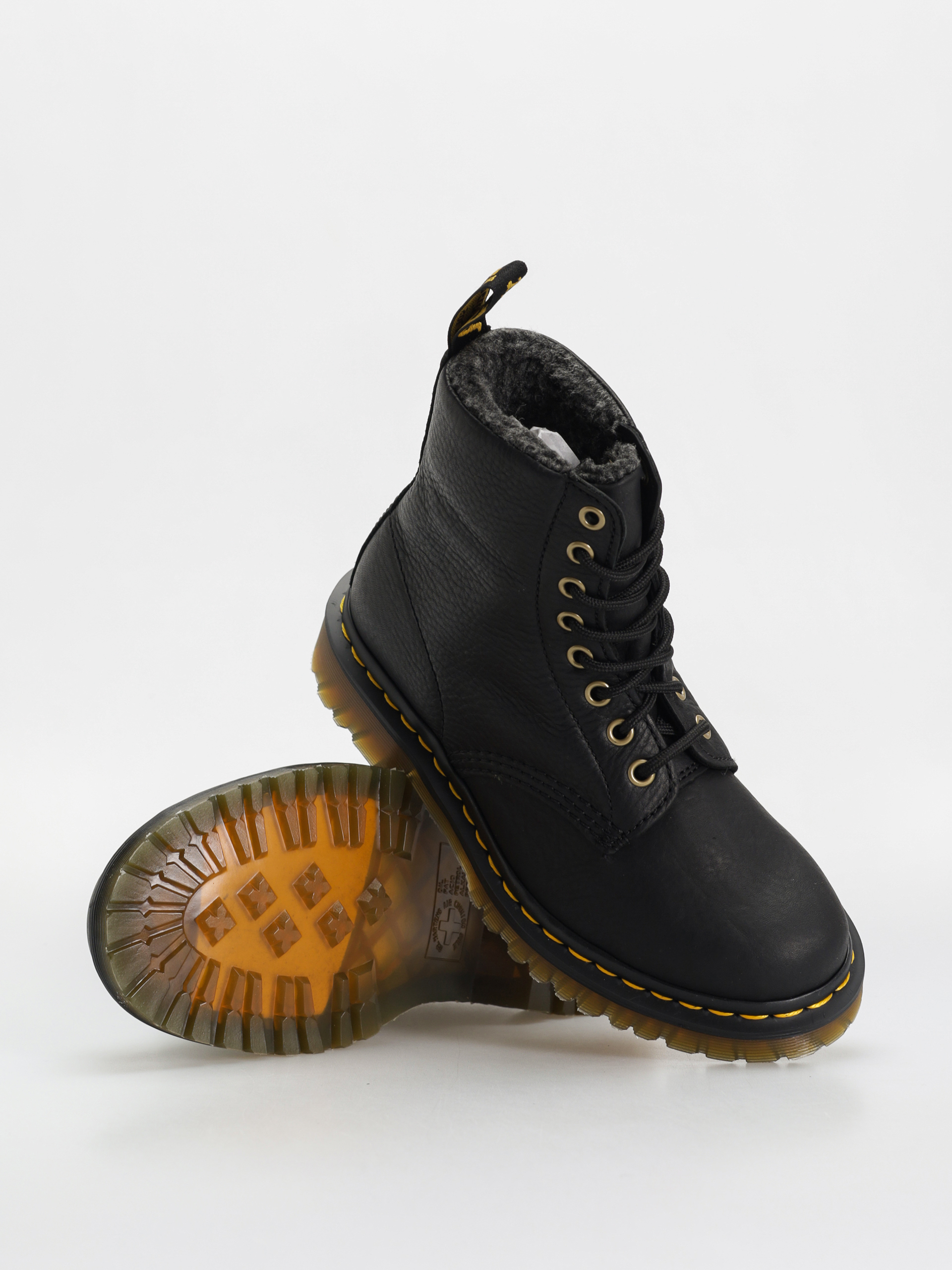 Pantofi Dr. Martens 1460 WL Wmn - negru (black grizzly)