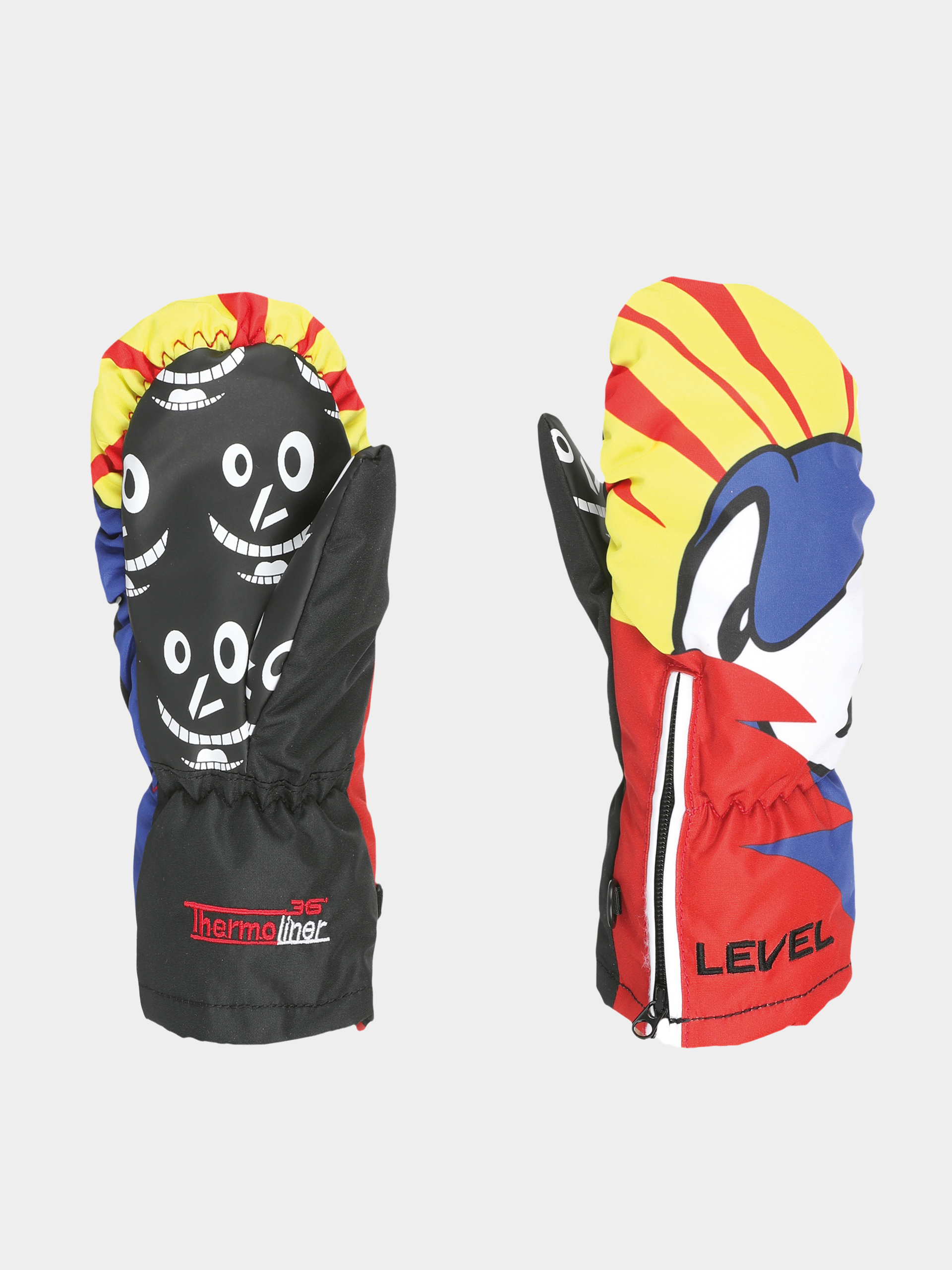 Mu0103nuu0219i Level Lucky Mitt JR (yellow blue)