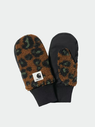 Mănuși Carhartt WIP Orla (camo leo jacquard/tamarind/black)