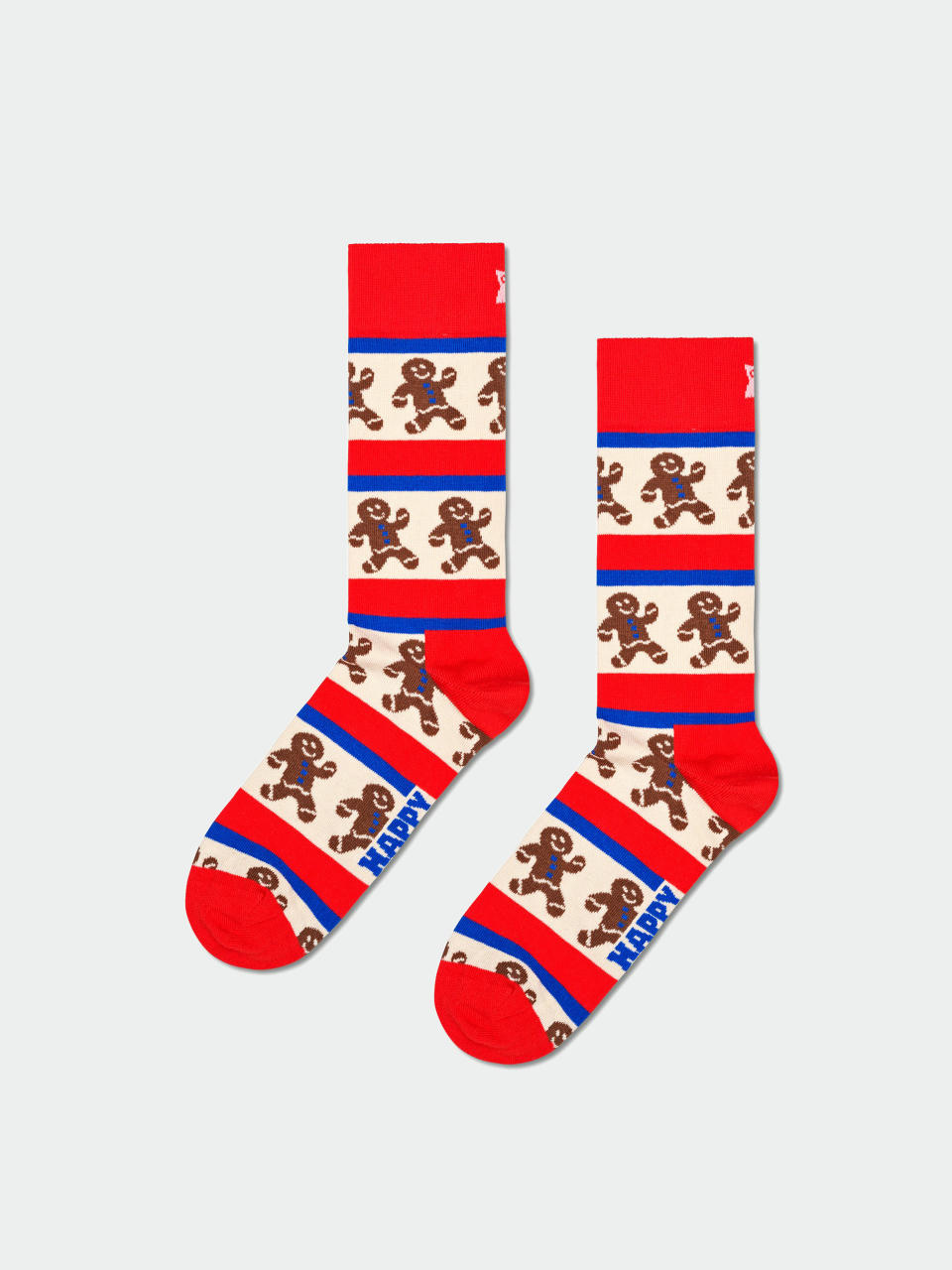 Șosete Happy Socks Gingerbread Stripe (red)