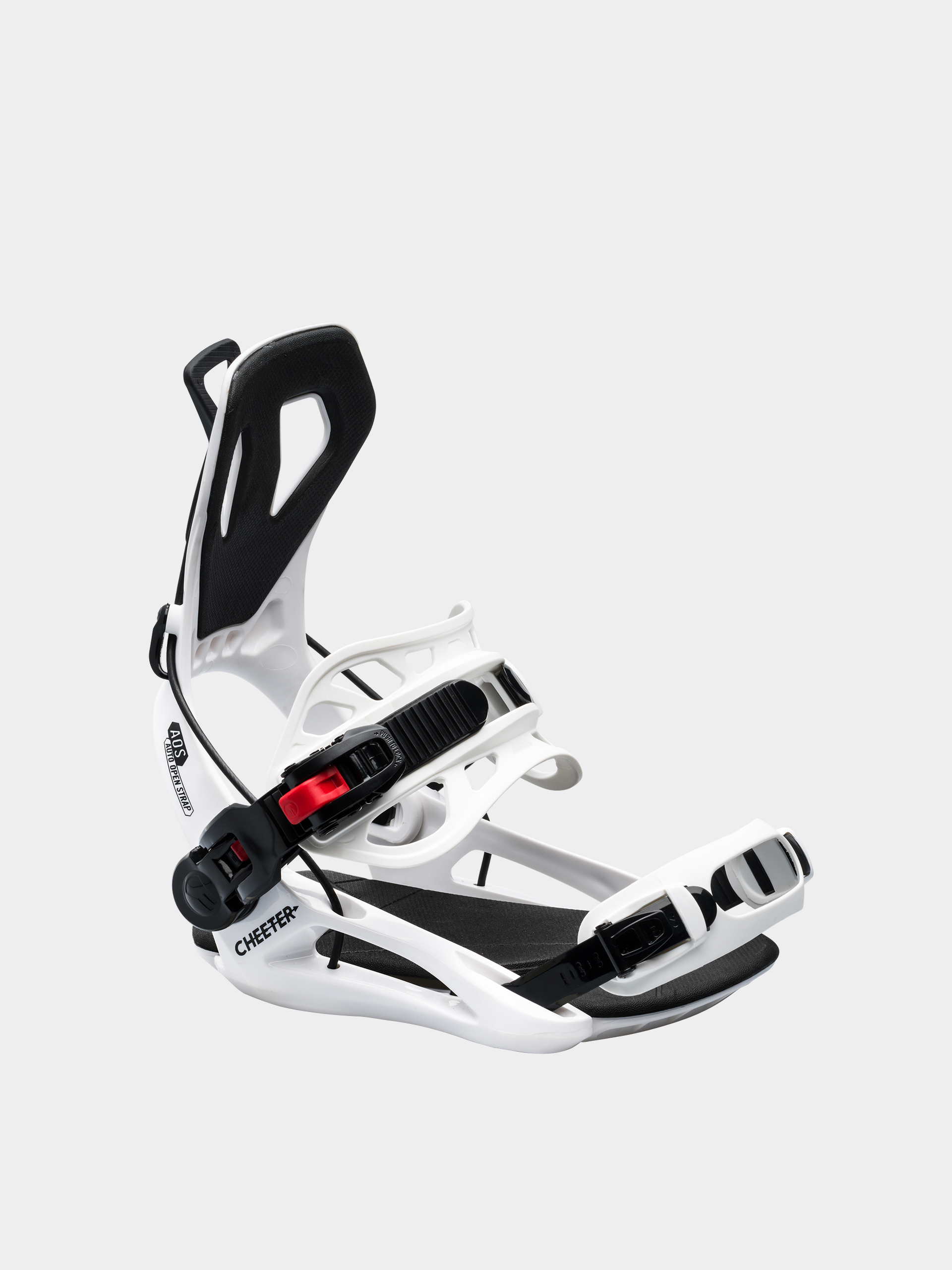 Legături pentru snowboard Gnu Cheeter (white)