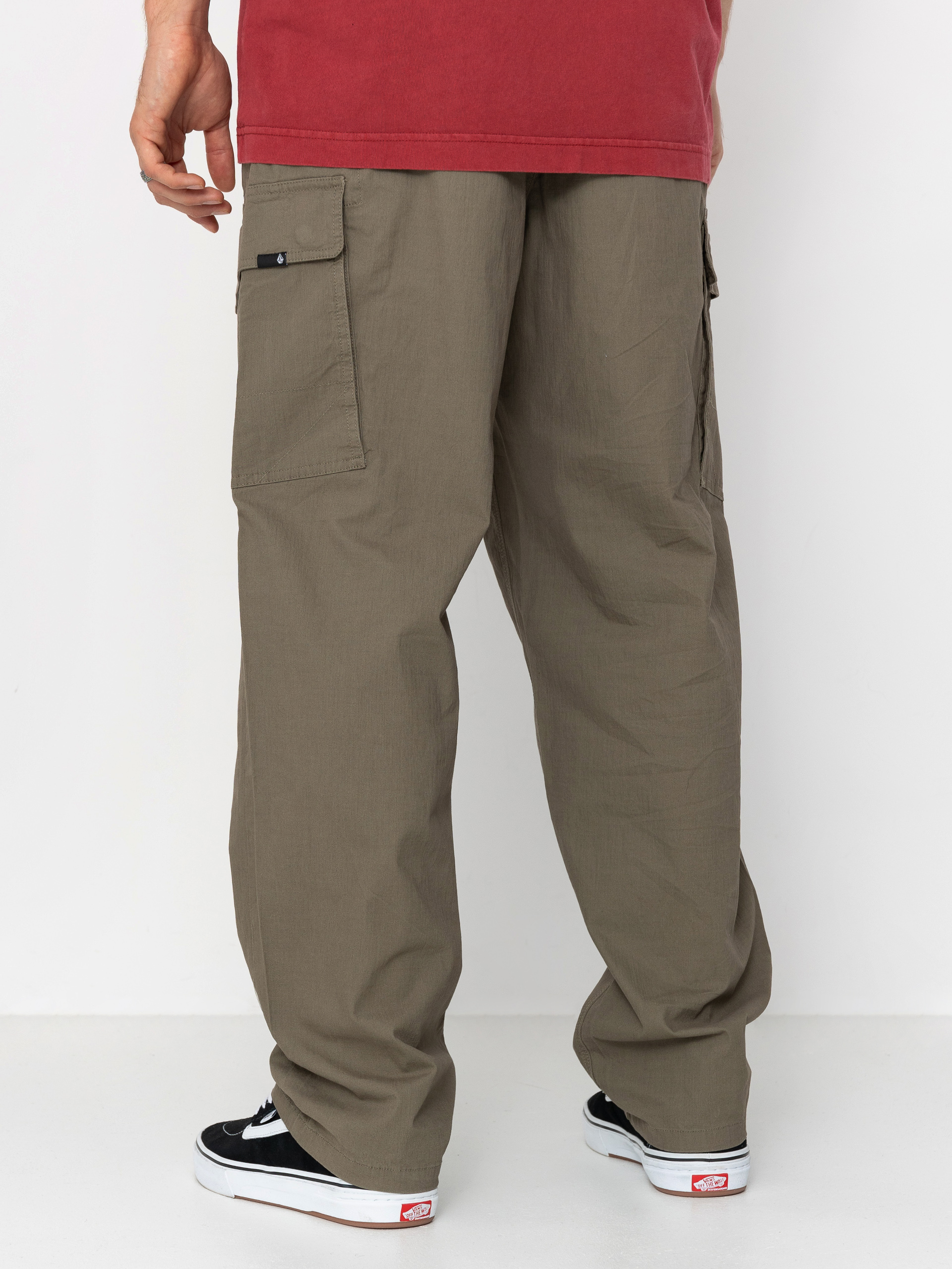 Pantaloni Volcom Billow Tapered Ew Cargo (wintermoss)