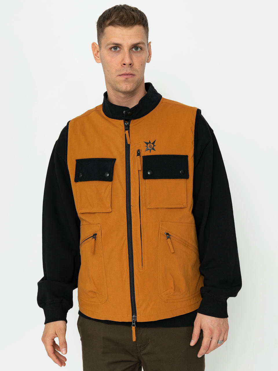 Vestă Volcom Tt B Iguchi Tds Vest (chestnut brown)