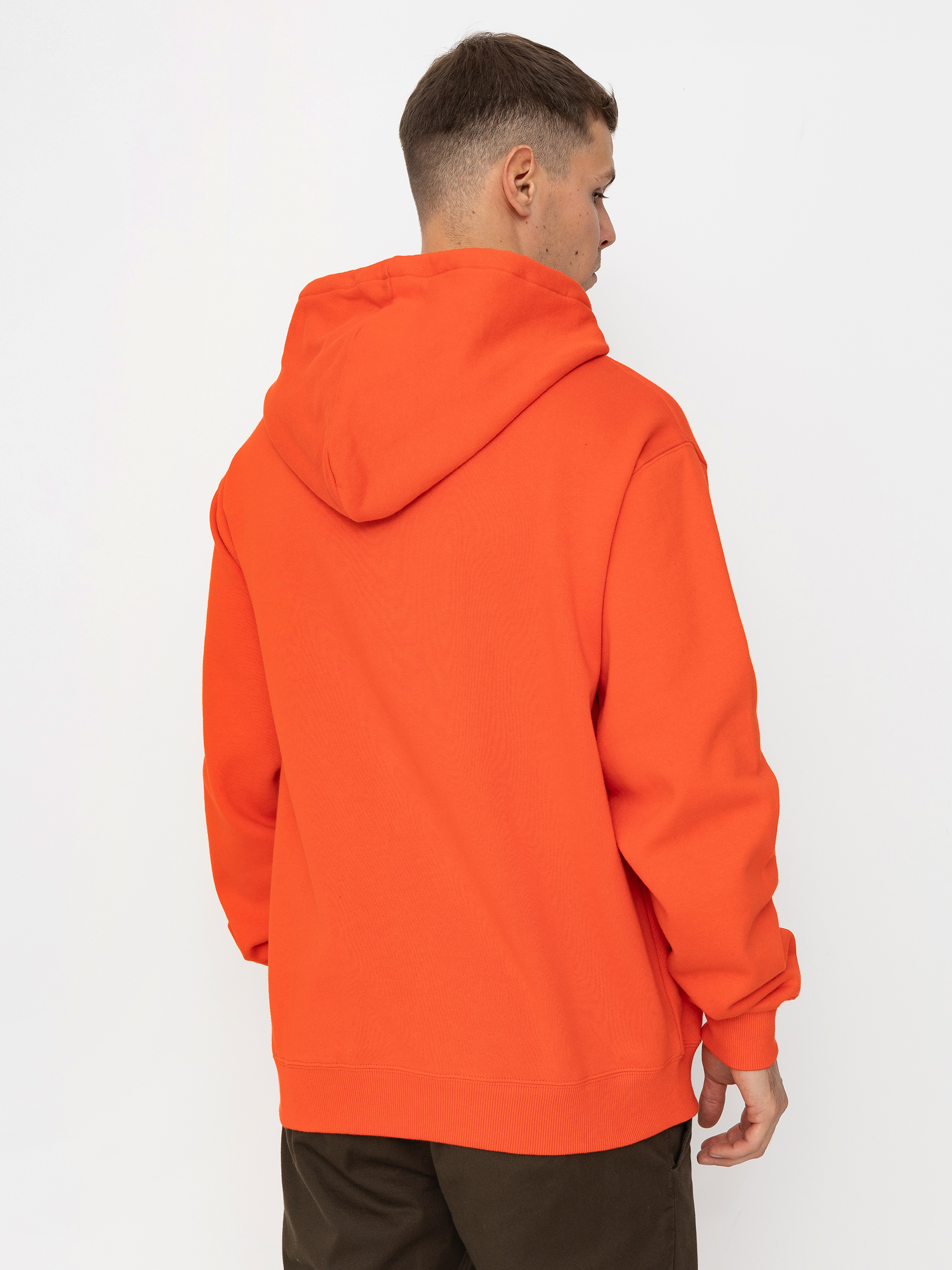 Hanorac cu glugă Volcom Olivmoose HD (bright red)