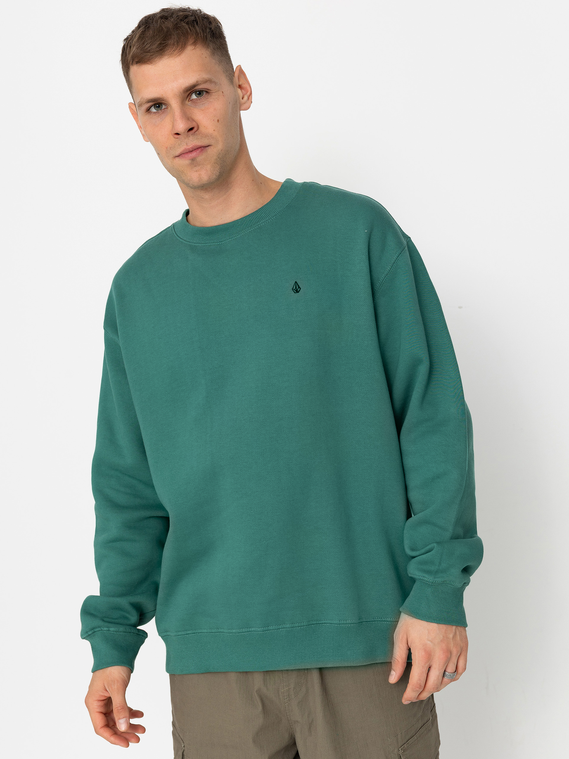 Hanorac Volcom Single Stone Crew (sea green)