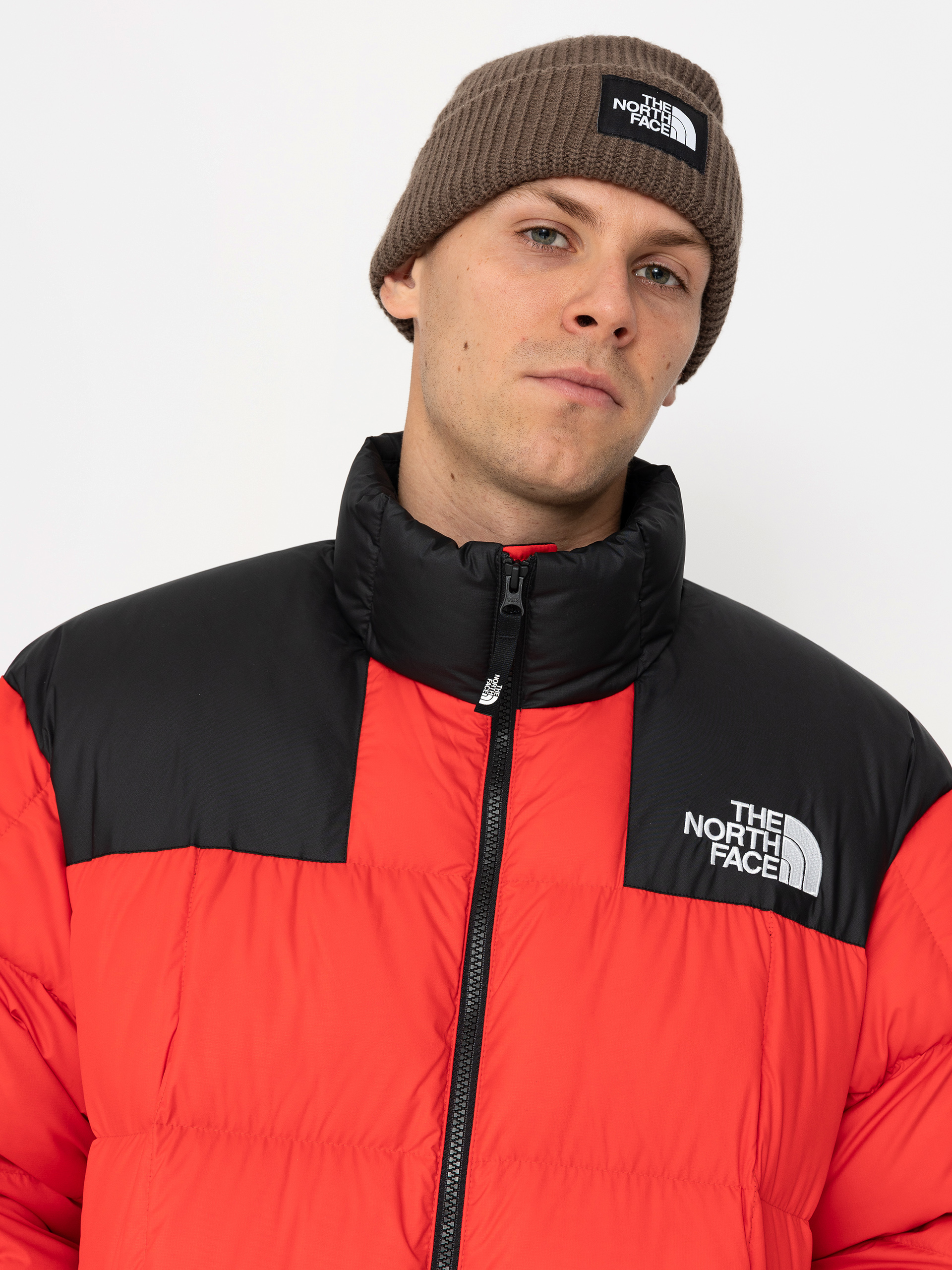 Geacă The North Face Lhotse - roșu (tnf red)