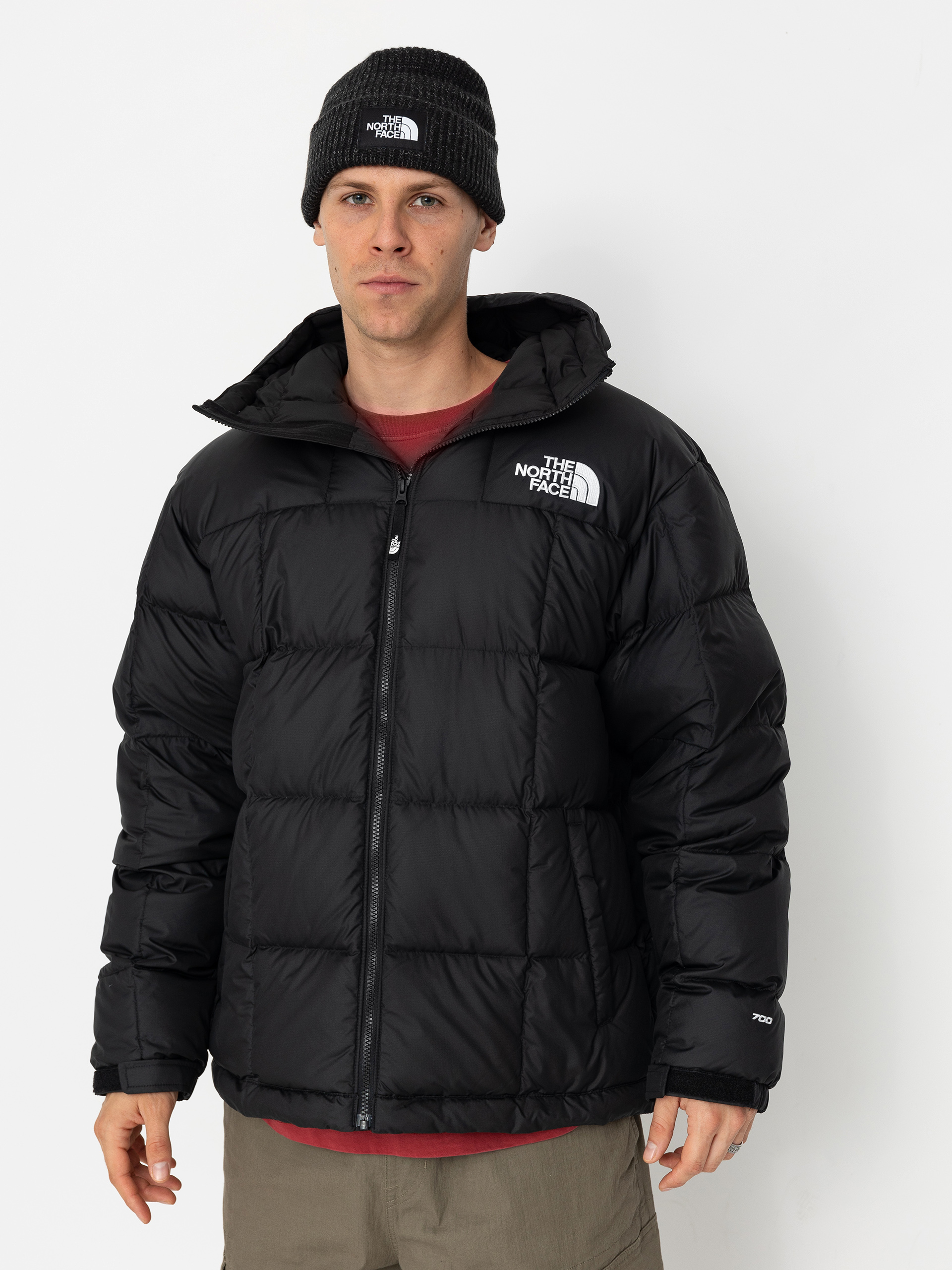 The North Face, Jacheta rezistenta la vant cu captuseala din blana  shearling sintetica Quest, Alb/Negru
