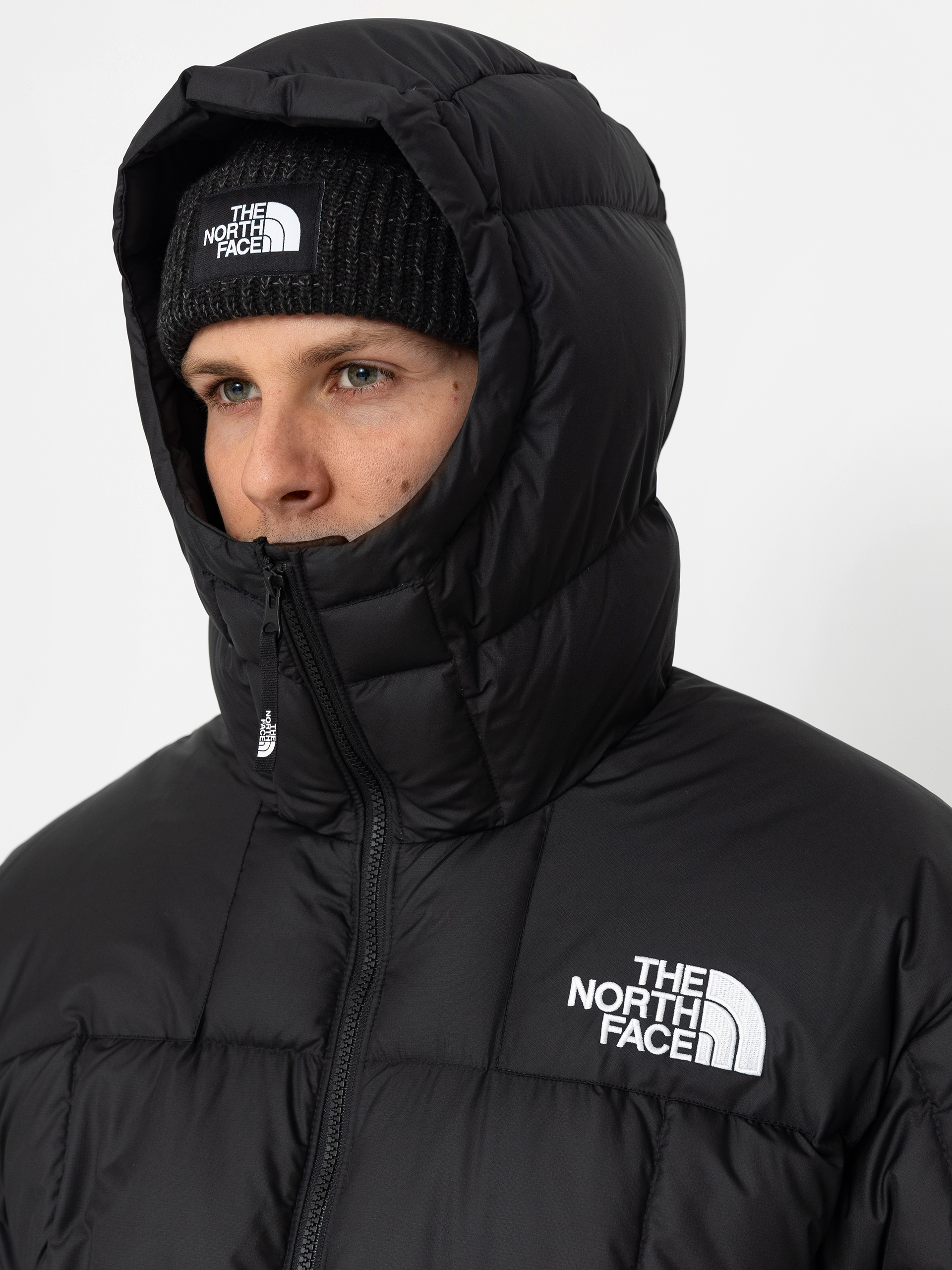 Geacă The North Face Lhotse Hooded (tnf black npf)