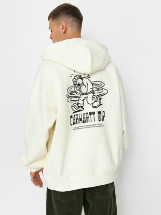 Hanorac cu glugă Carhartt WIP Think Tank ZHD (wax/black)