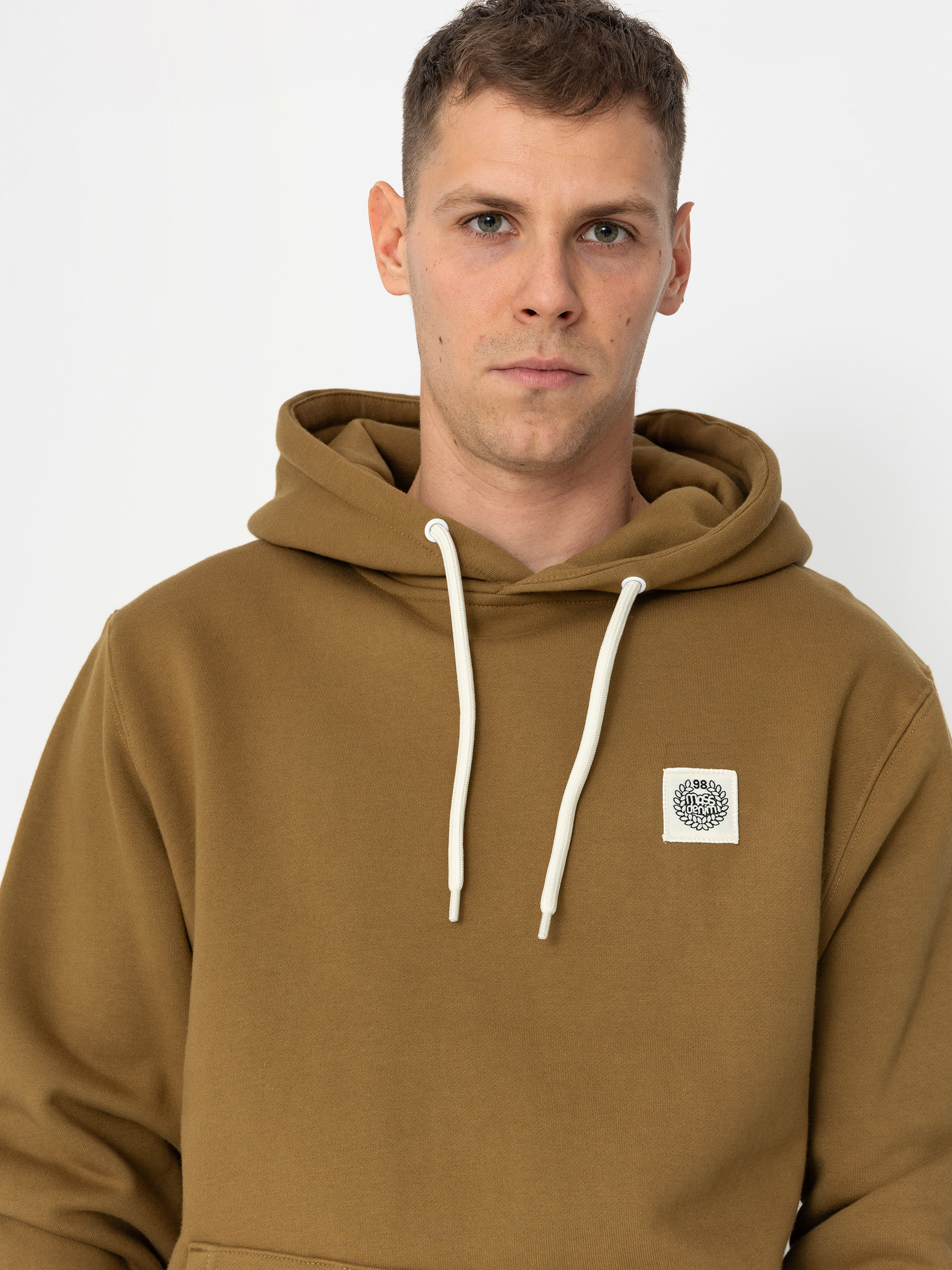 Hanorac cu glugă MassDnm Patch HD (brown)