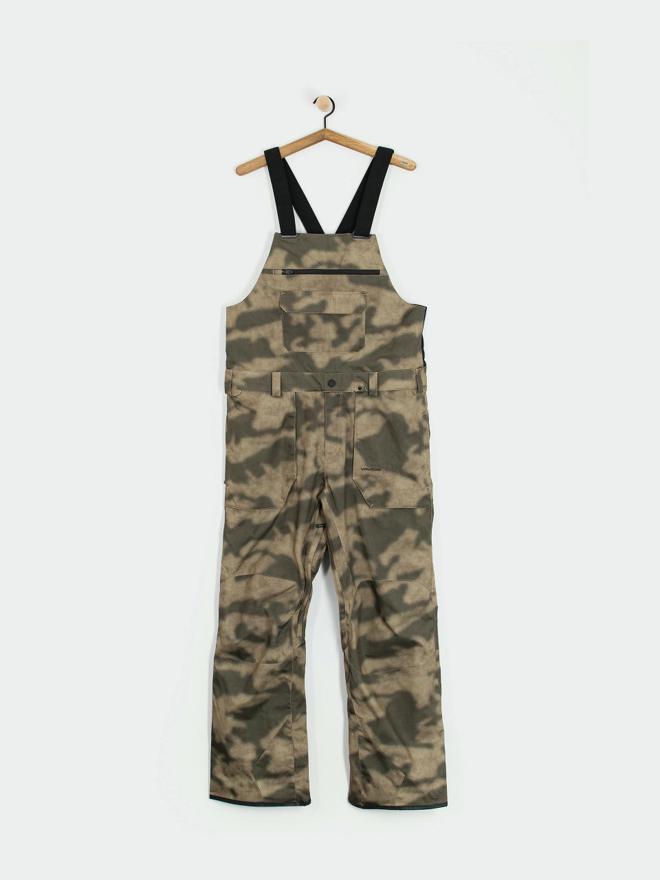 Pentru bărbați Pantaloni pentru snowboard Volcom Roan Bib Overall (camouflage)