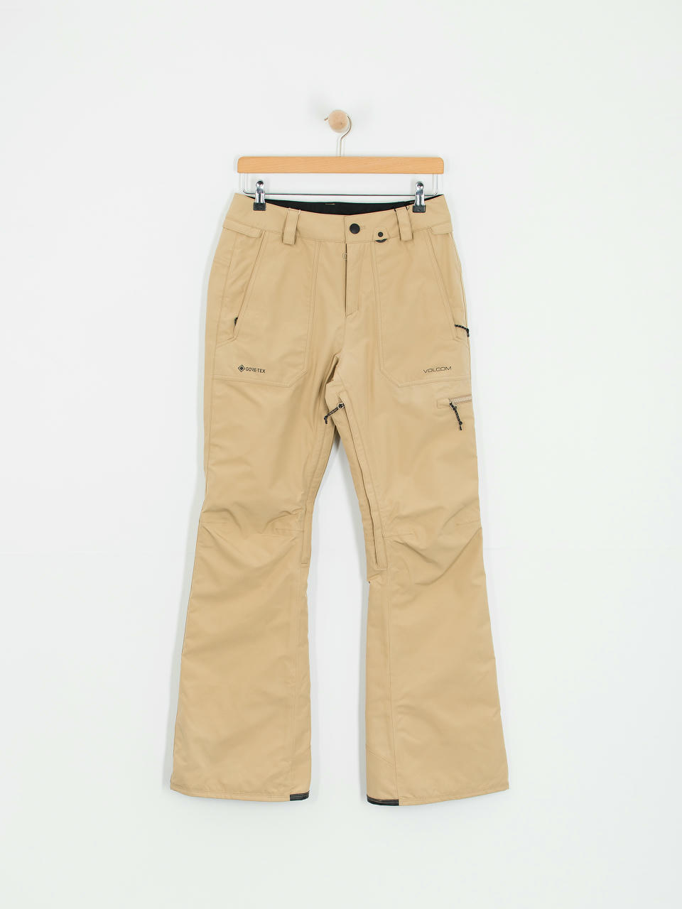 Pentru femei Pantaloni pentru snowboard Volcom Knox Ins Gore Tex (sand)