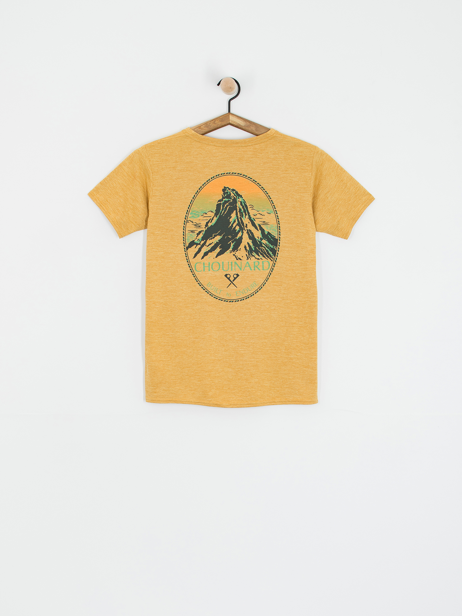 Tricou Patagonia Cap Cool Daily Graphic Lands Wmn (chouinard crest beeswax tan x dye)