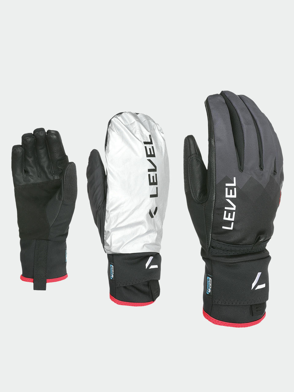 Mănuși Level Ski Alper Light (black)