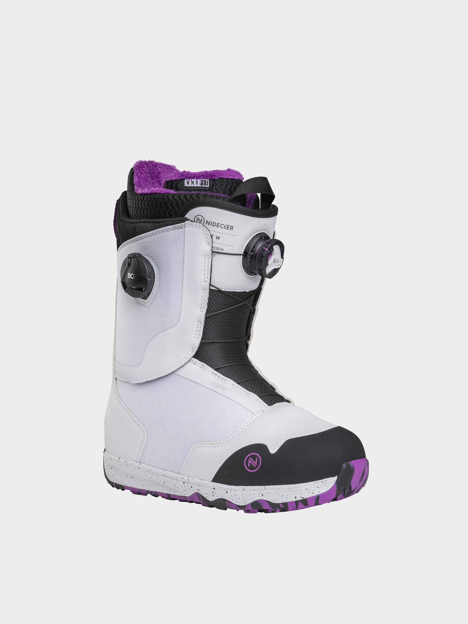 Pentru femei Încălțăminte pentru snowboard Nidecker Rift (white)