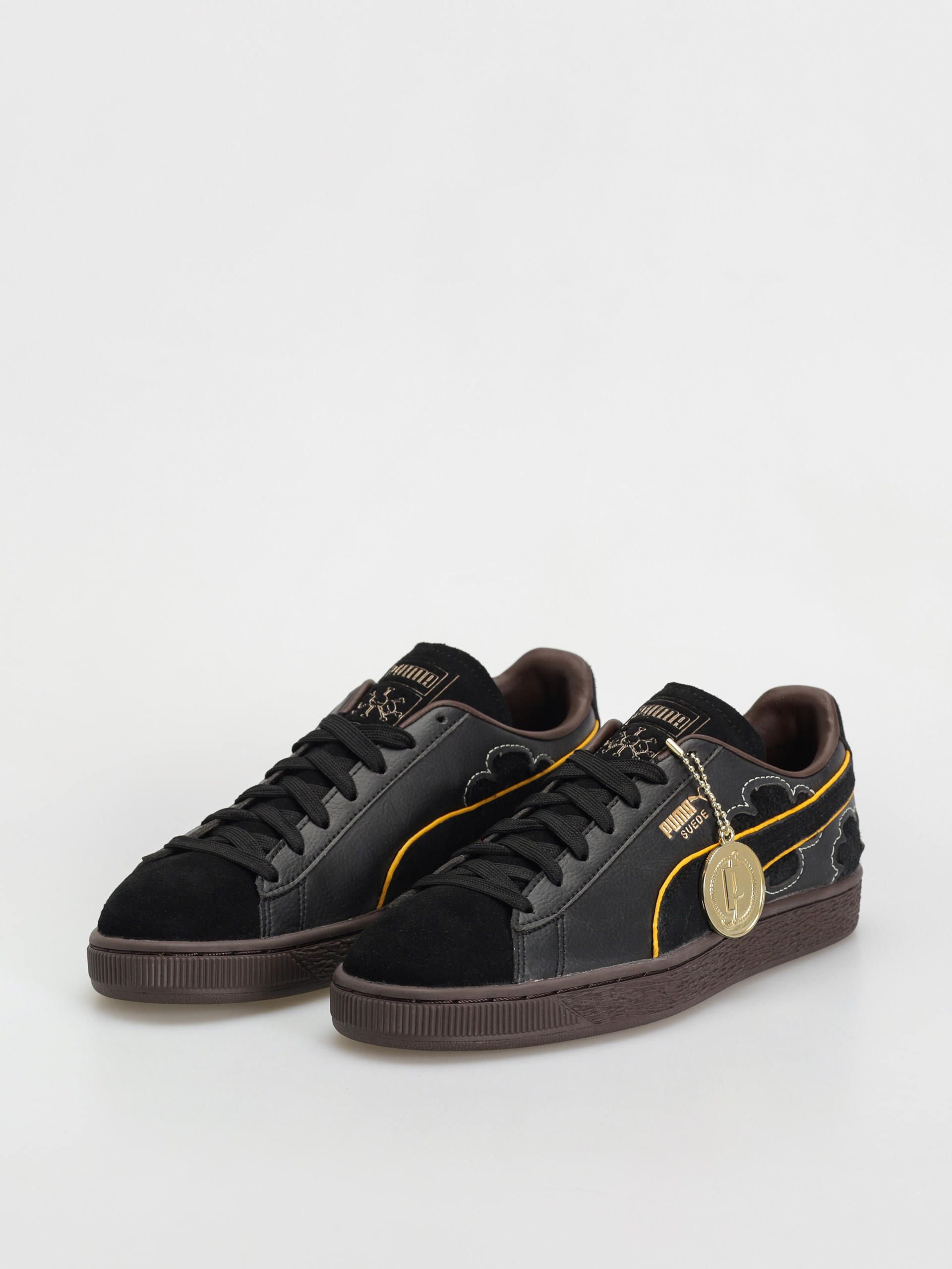 Pantofi Puma X One Piece Suede 4 (puma black dark chocol)