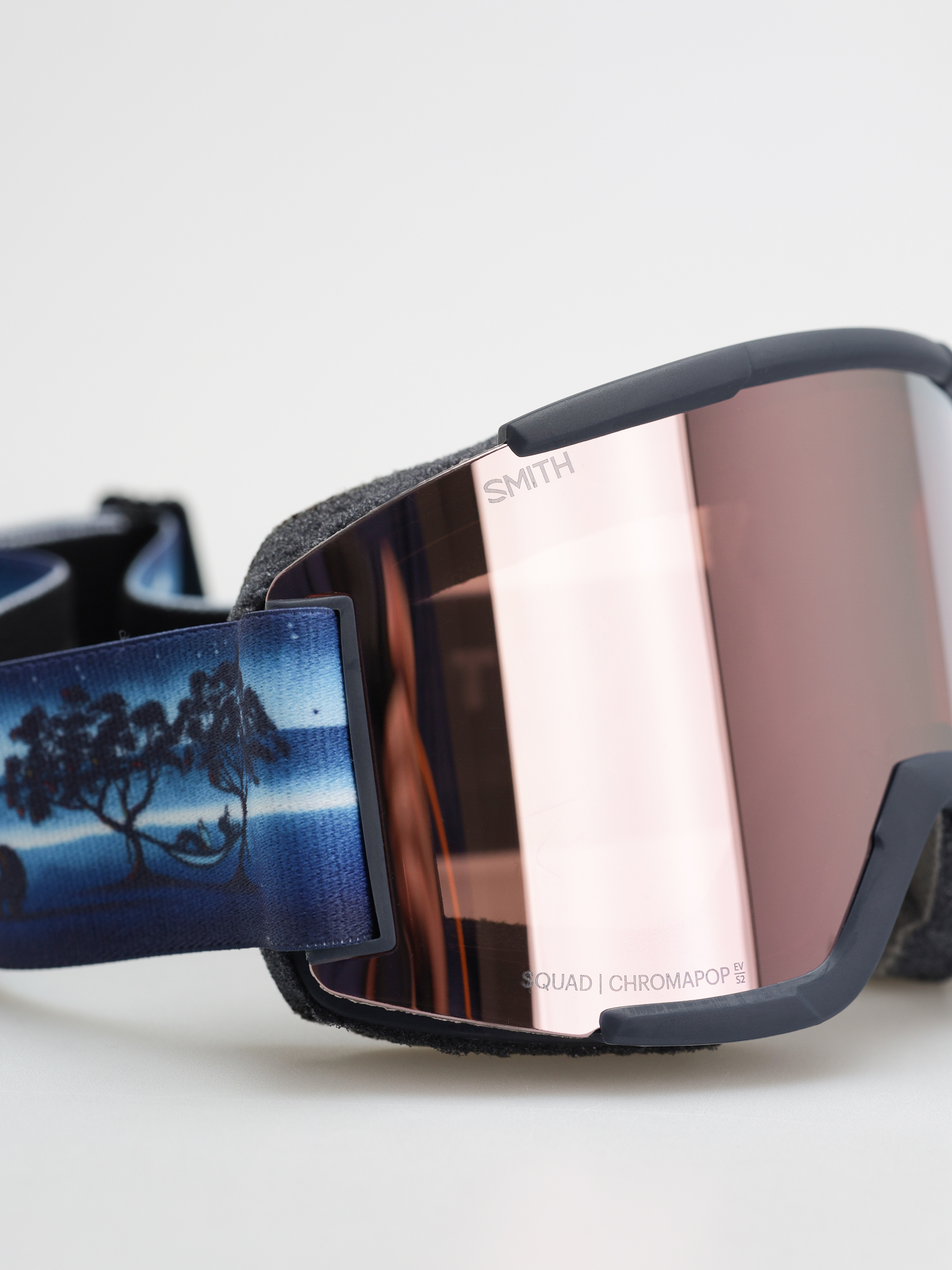 Ochelari pentru snowboard Smith Squad (tess coady/chromapop everyday rose gold mirror)