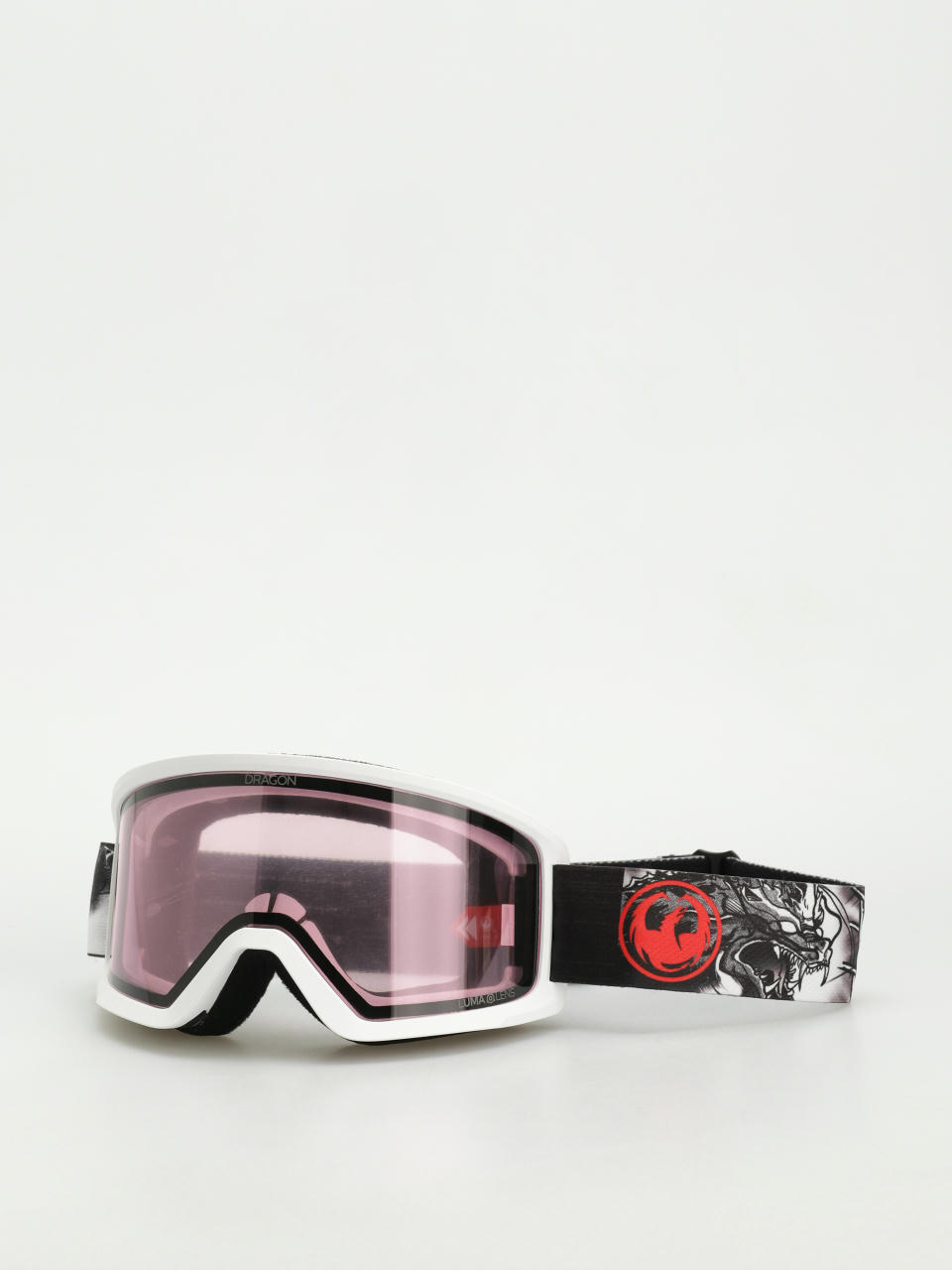 Ochelari pentru snowboard Dragon DX3 OTG (manga/lumalens light rose)