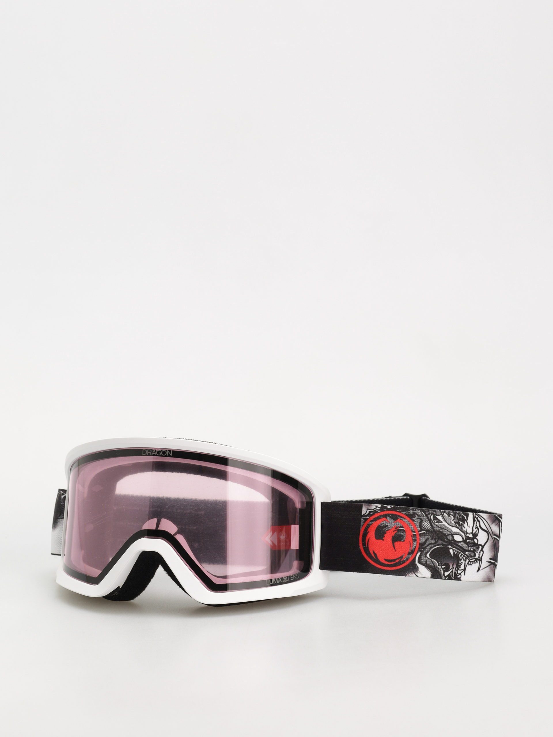 Ochelari pentru snowboard Dragon DX3 OTG (manga/lumalens light rose)