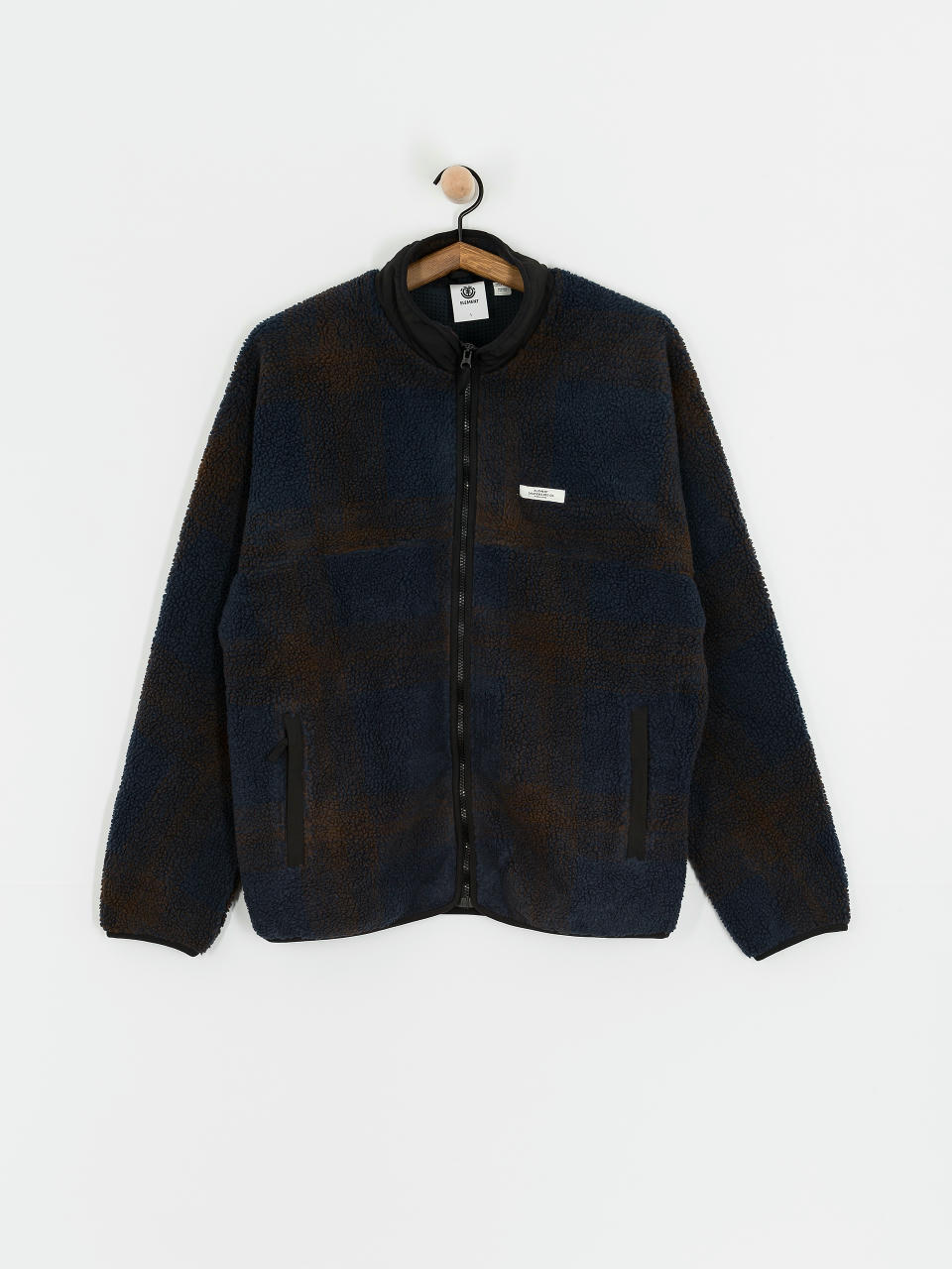 Geacă Element Classic Sherpa (eclipse navy/java plaid)