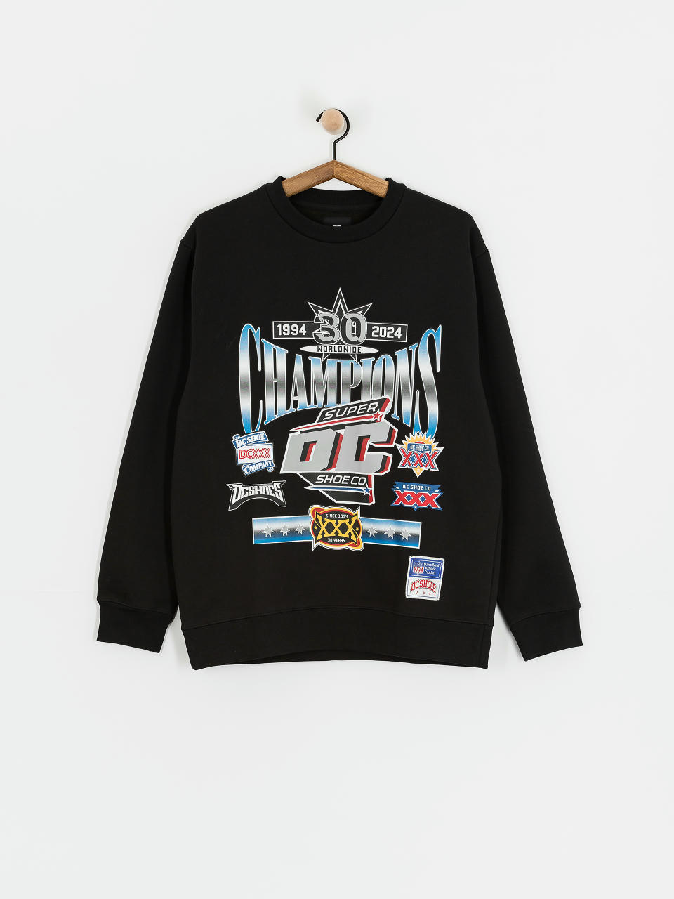 Hanorac DC Old Champs Crew (black)