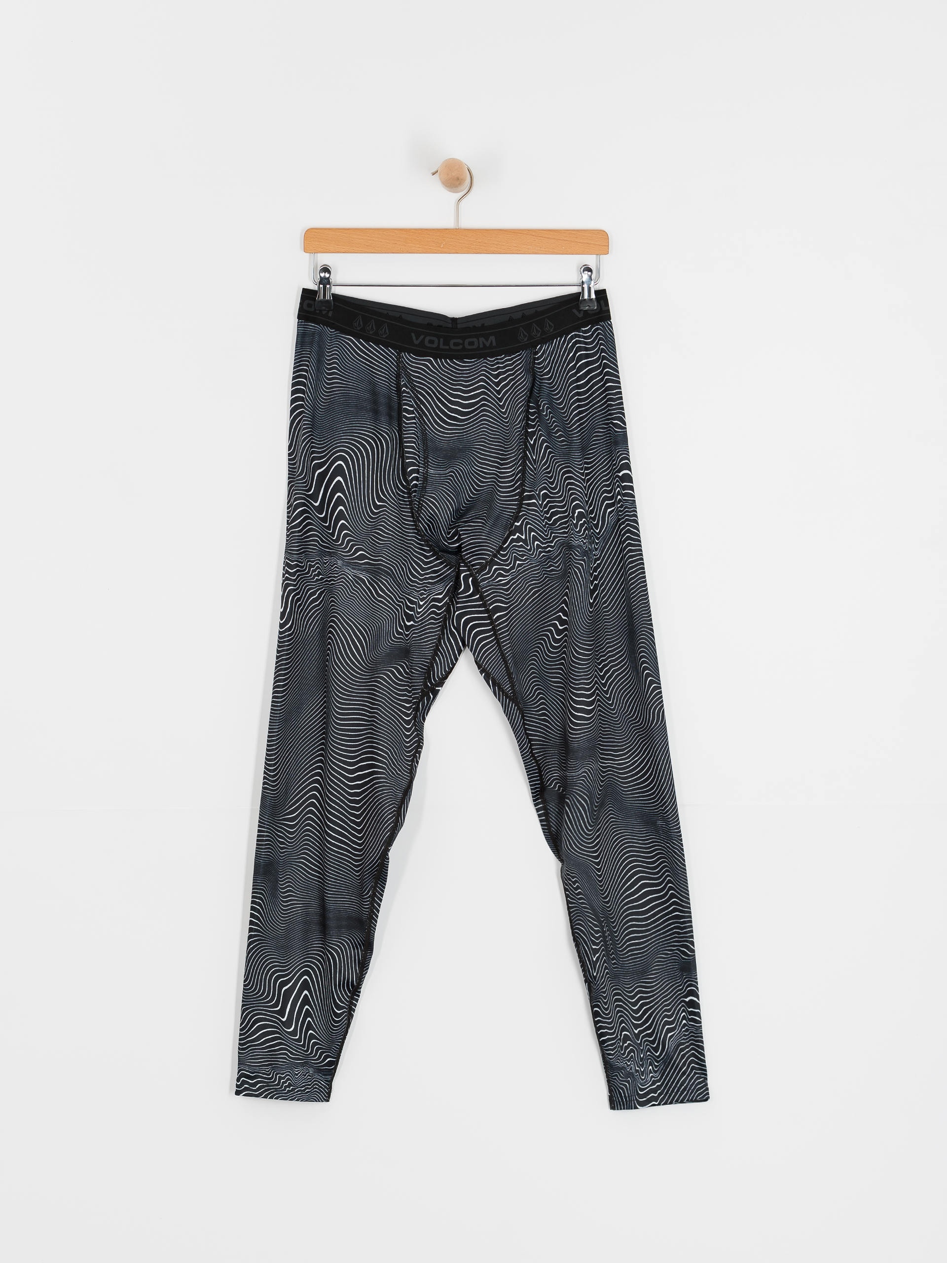 Pentru bărbați Colanți termici Volcom M V Science (black print)