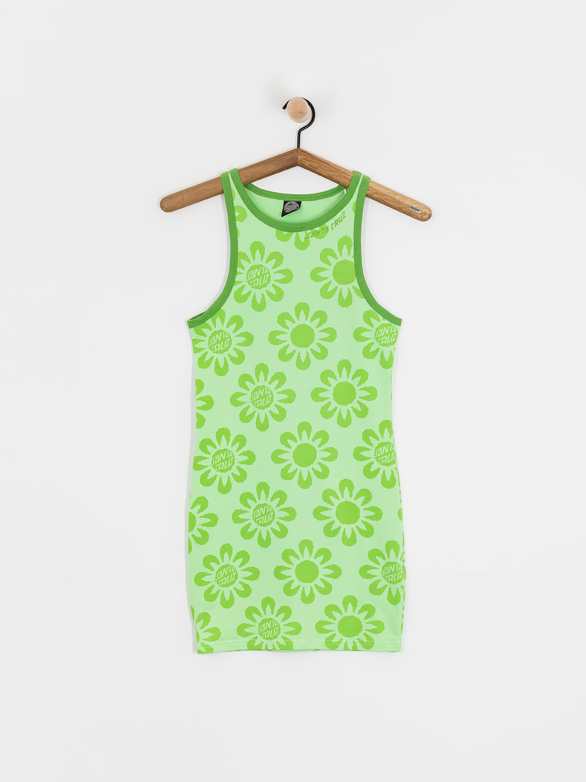 Fustă Santa Cruz Strip Racer Wmn (green flowers)