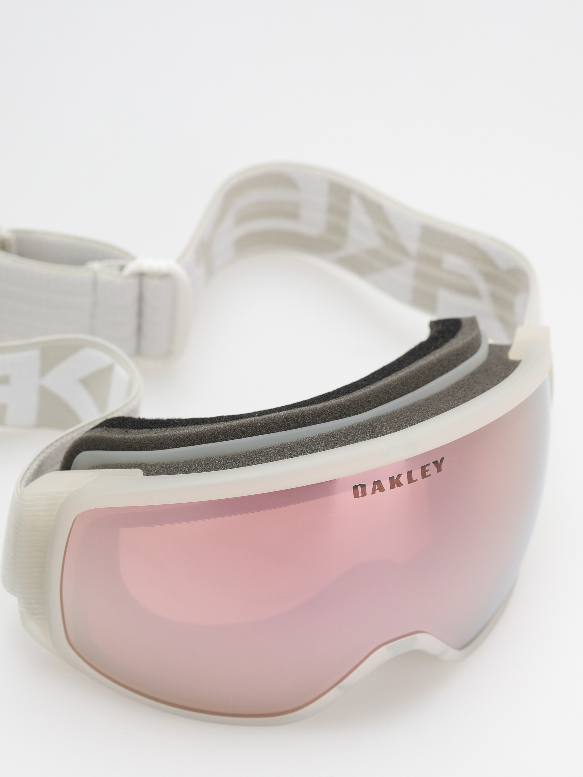Ochelari pentru snowboard Oakley Flight Tracker M (matte b1b cool grey/prizm rose gold iridium)