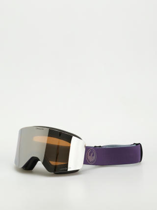 Ochelari pentru snowboard Dragon R1 OTG (deepplum/lumalens silver ion+lumalens amber)