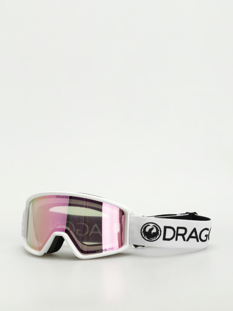 Ochelari pentru snowboard Dragon DXT OTG (white/lumalens pink ion)