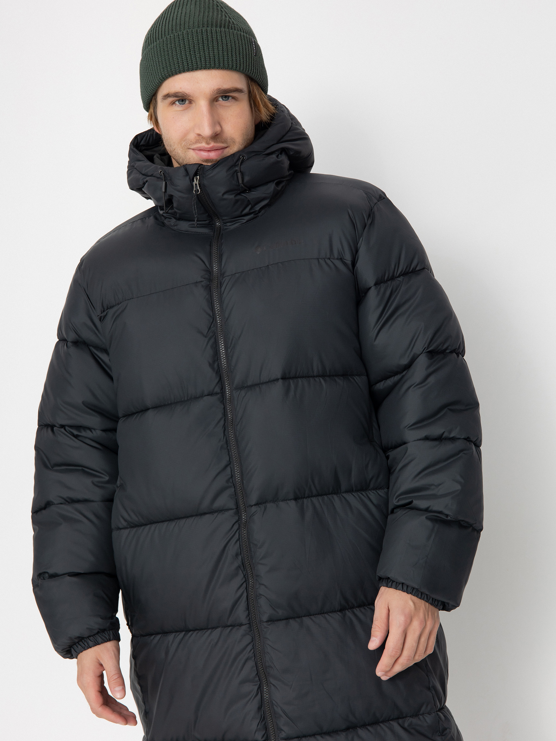 Geacă Columbia Puffect Long Parka - negru (black)